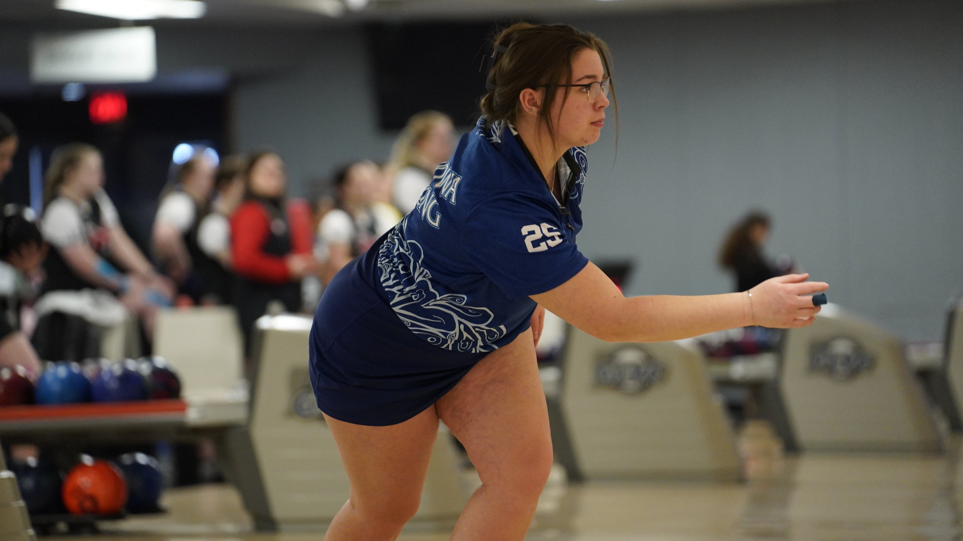 Michaela Morgan Bowls at 2023 GLVC Championship