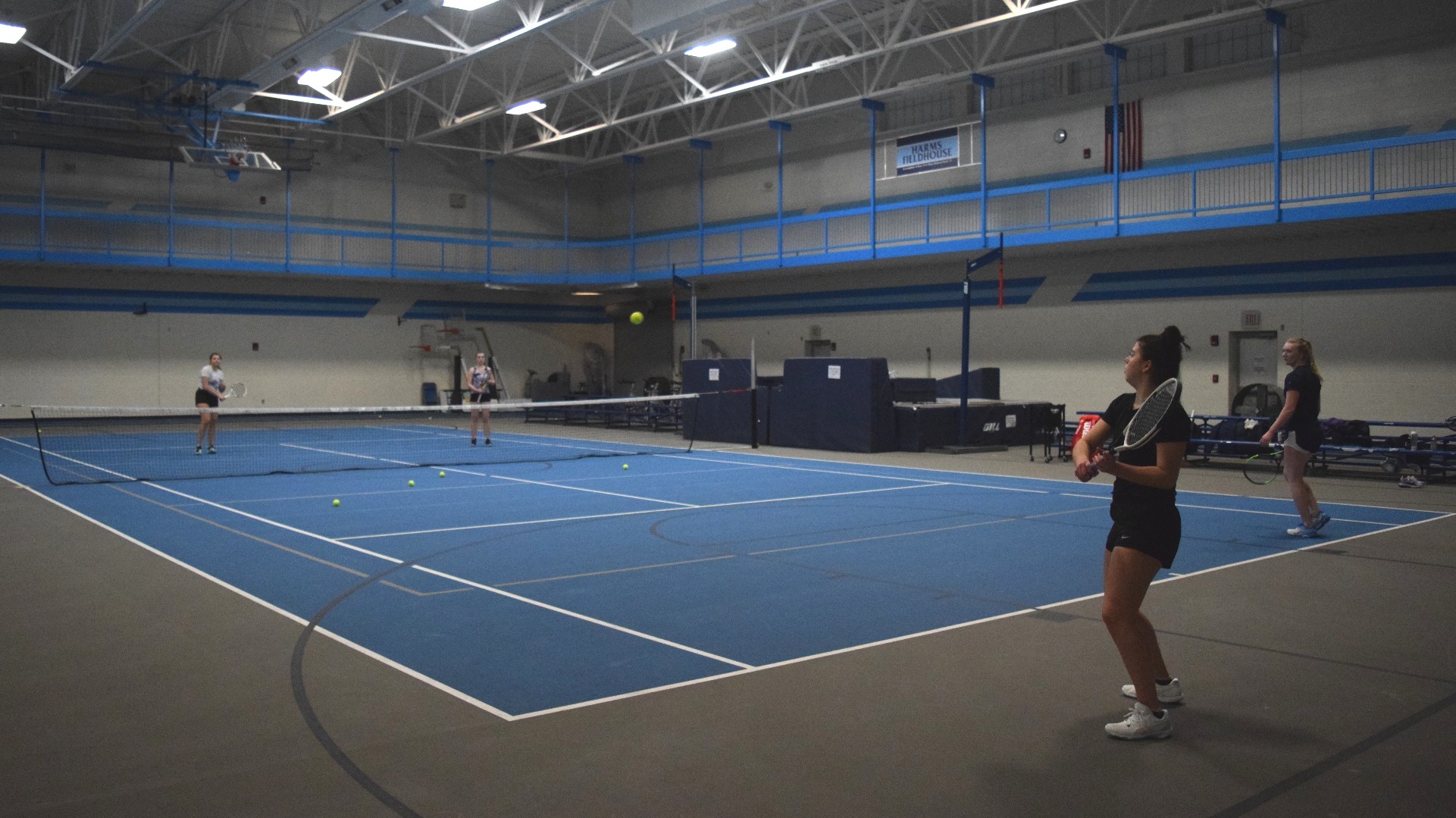 Team practice in the Rec