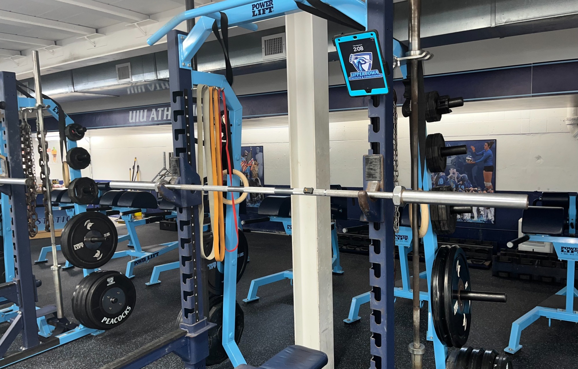 North Weight room technology