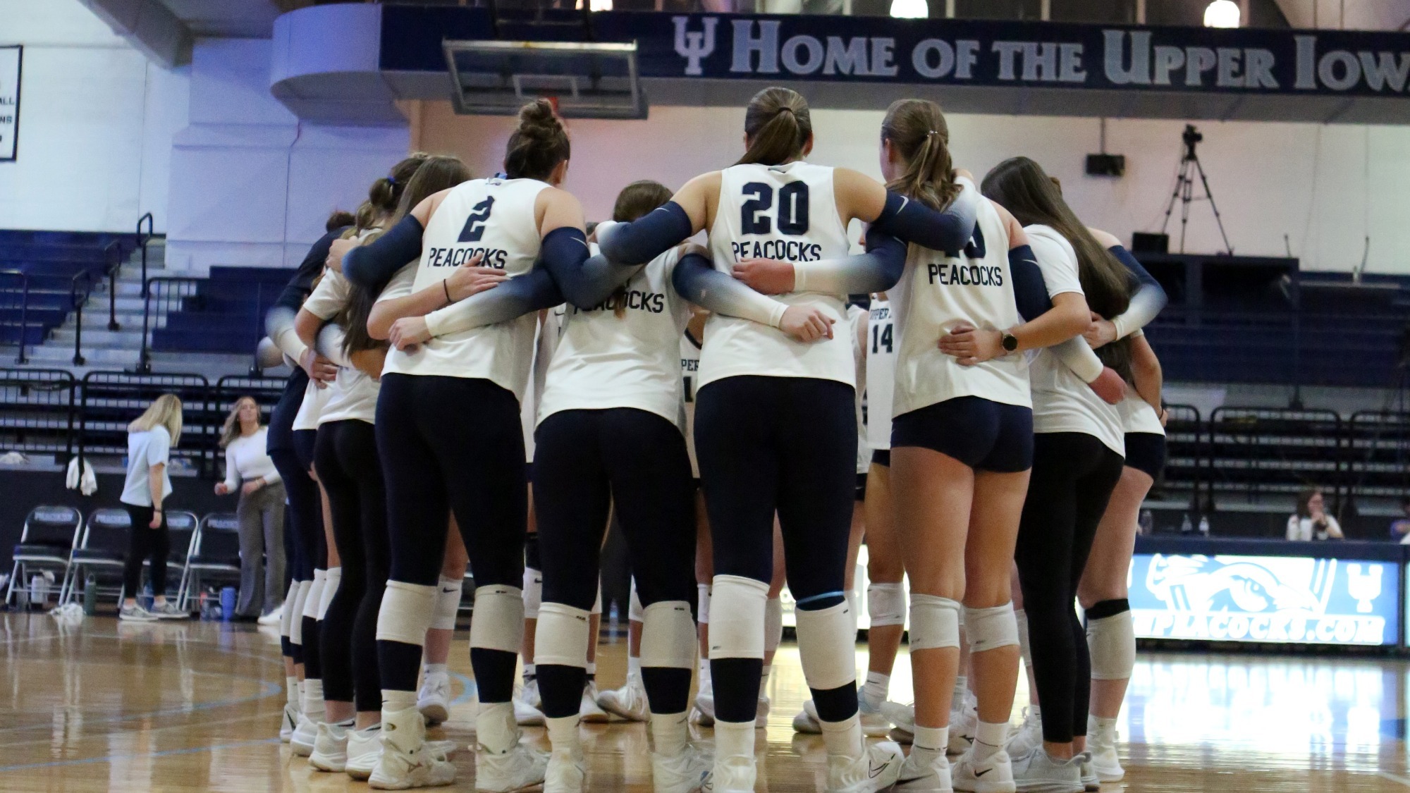 Volleyball Team Photo vs. Drury 10/31/25