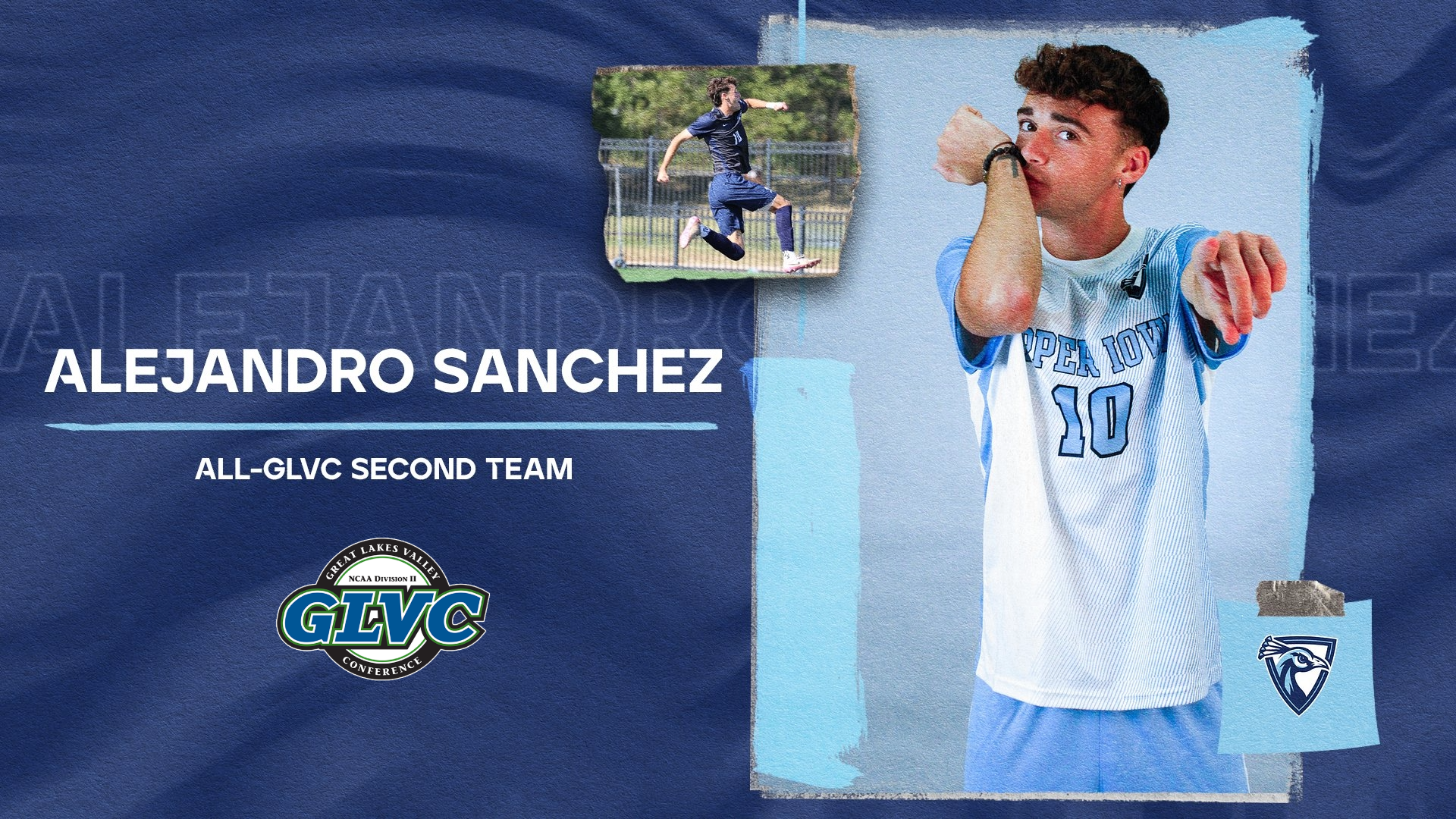 Alejandro Sanchez All-GLVC Second Team Honors 