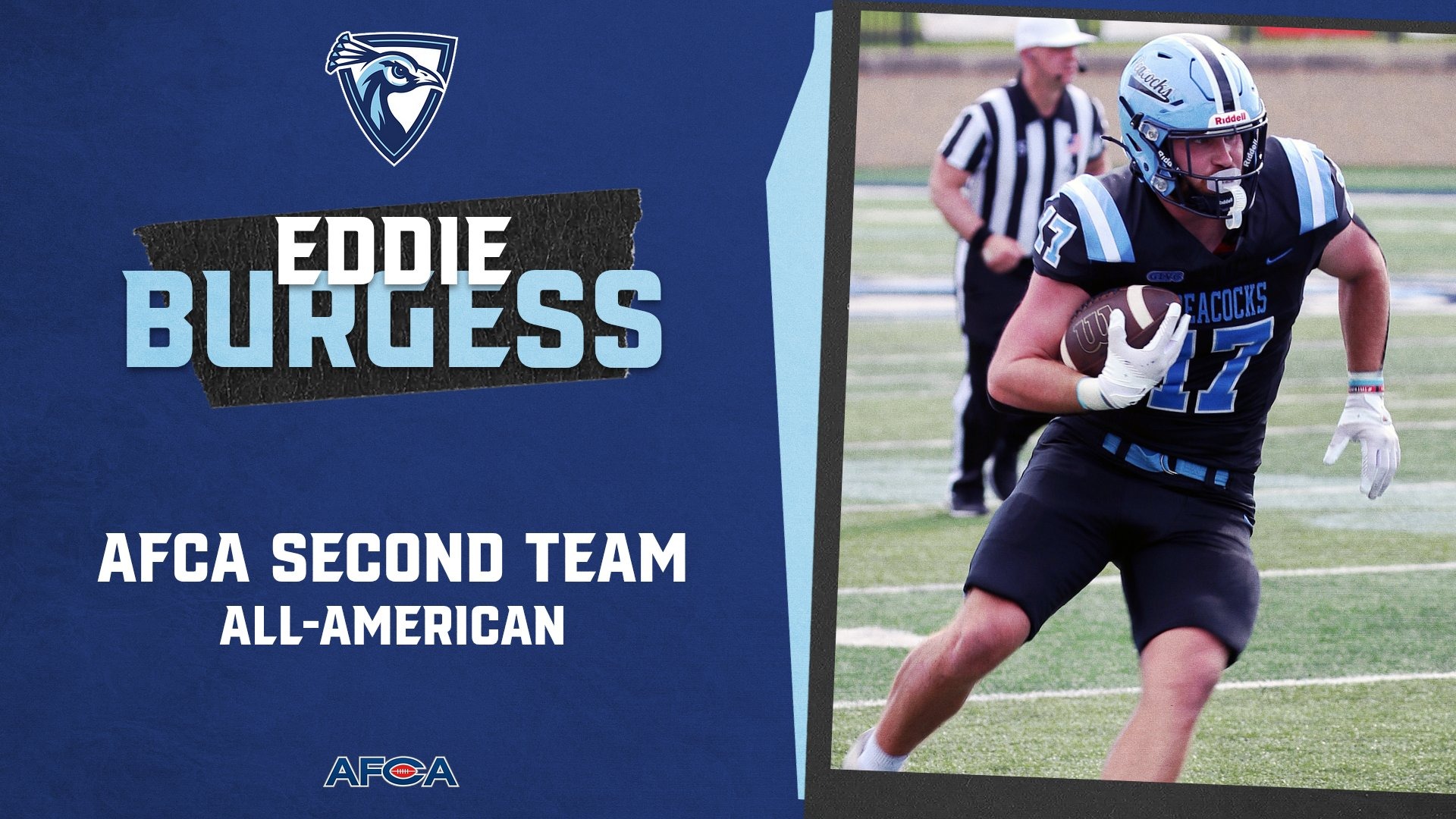 Eddie Burgess AFCA Second Team All-American