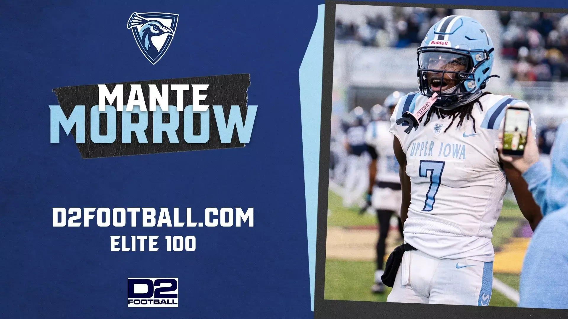 Mante Morrow D2Football.com Elite 100 2025