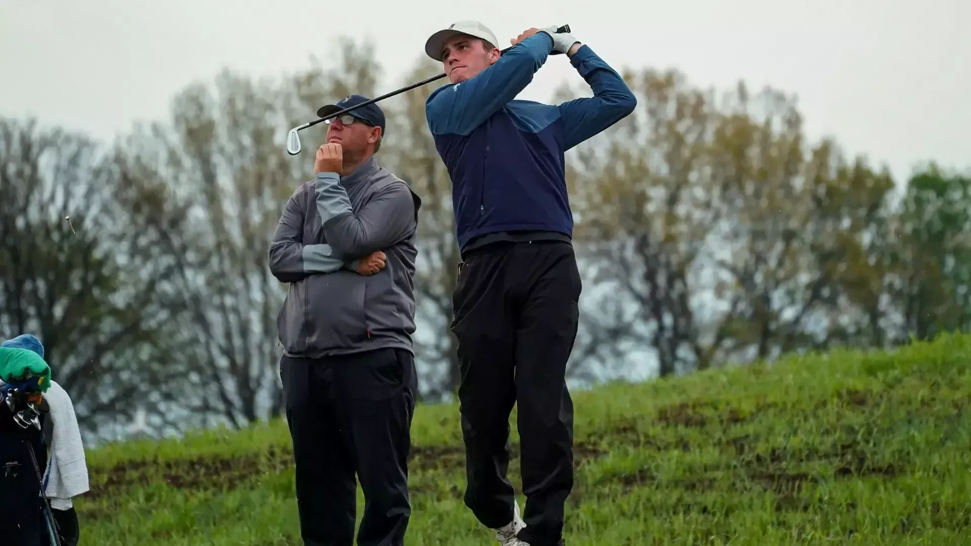 Christian Burkhart at the GLVC Championships