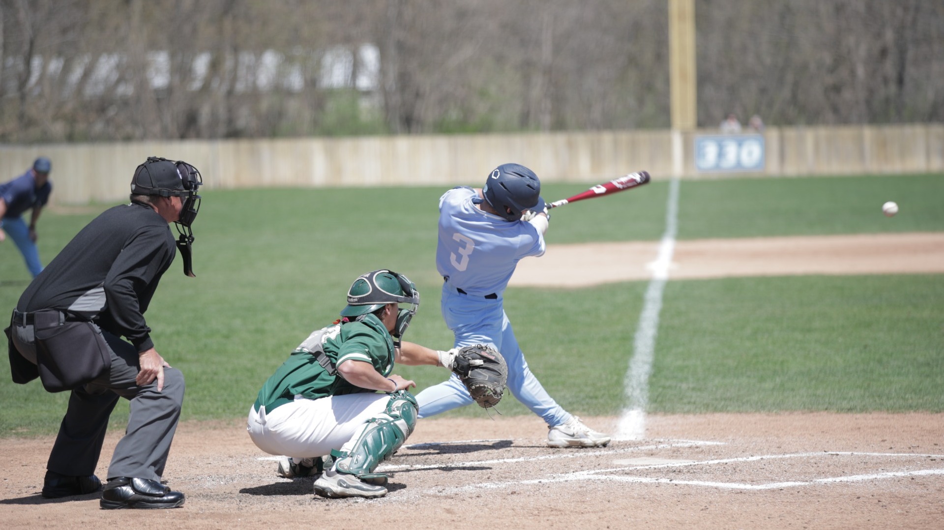 Bryce Hall at the plate versus S&T