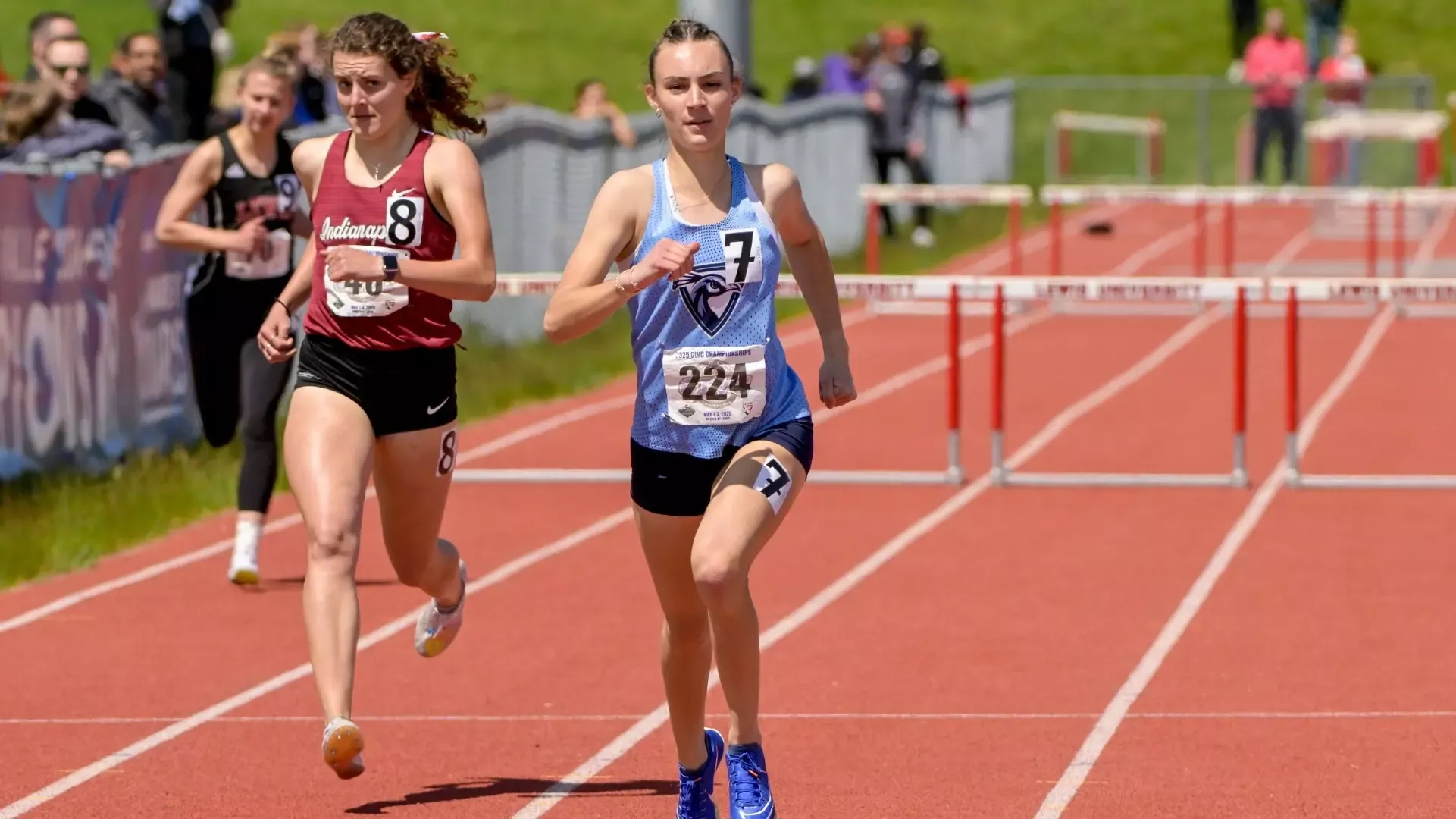 Haylie Hutchinson at the GLVC Championships