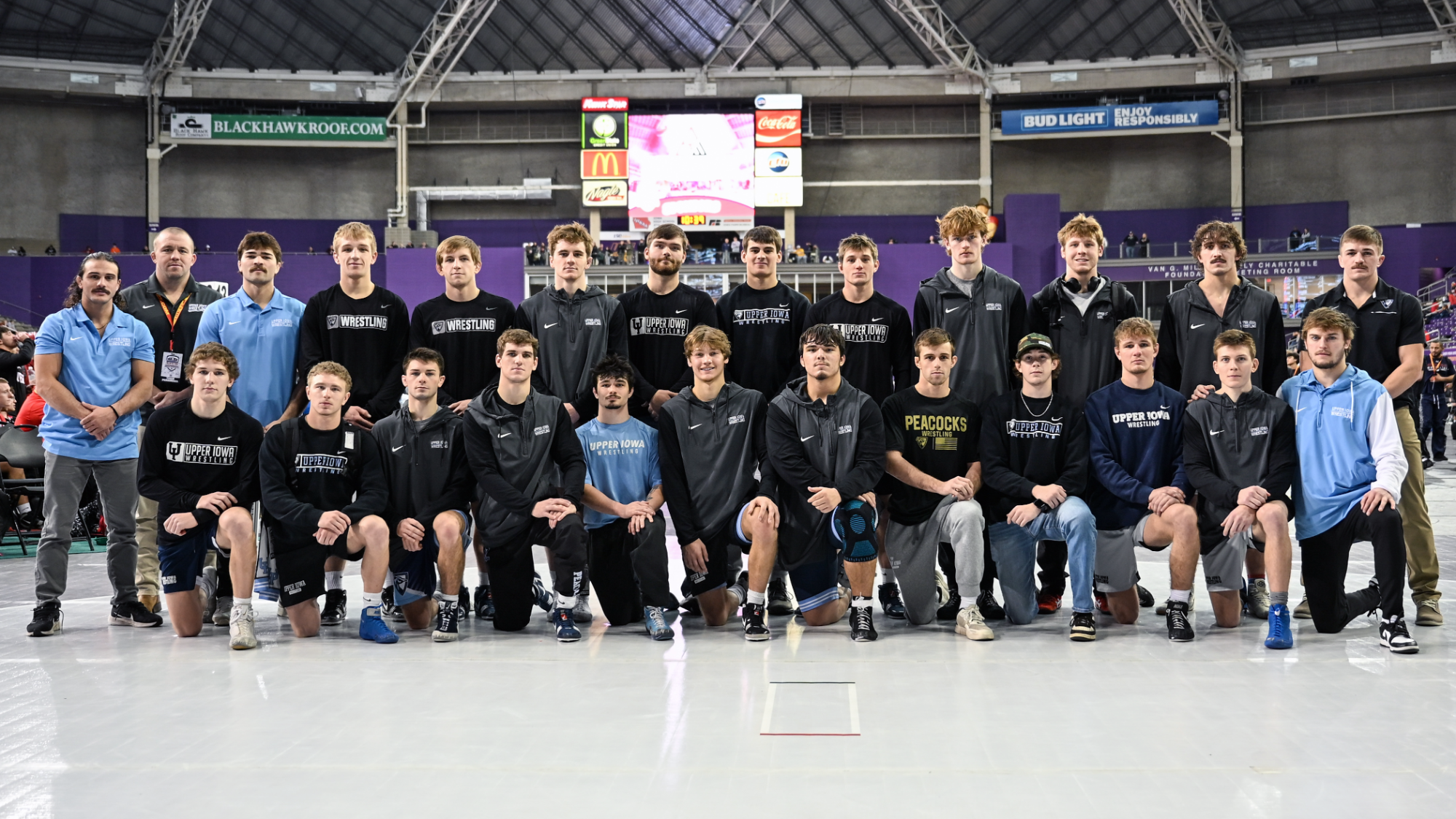 Men's Wrestling Team Photo NWCA Duals 2026