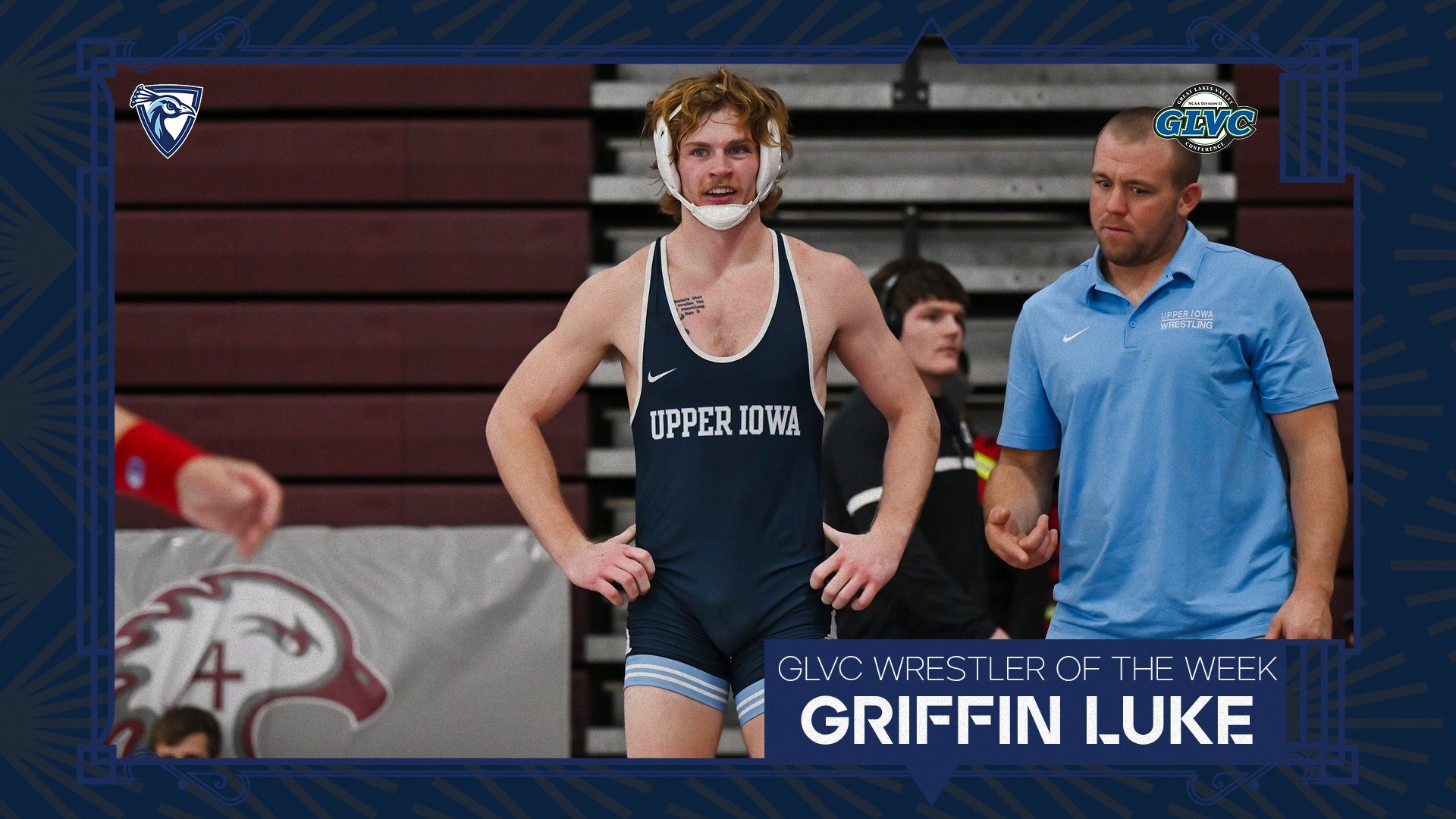 Griffin Luke GLVC Wrestler of the Week 1-20-26