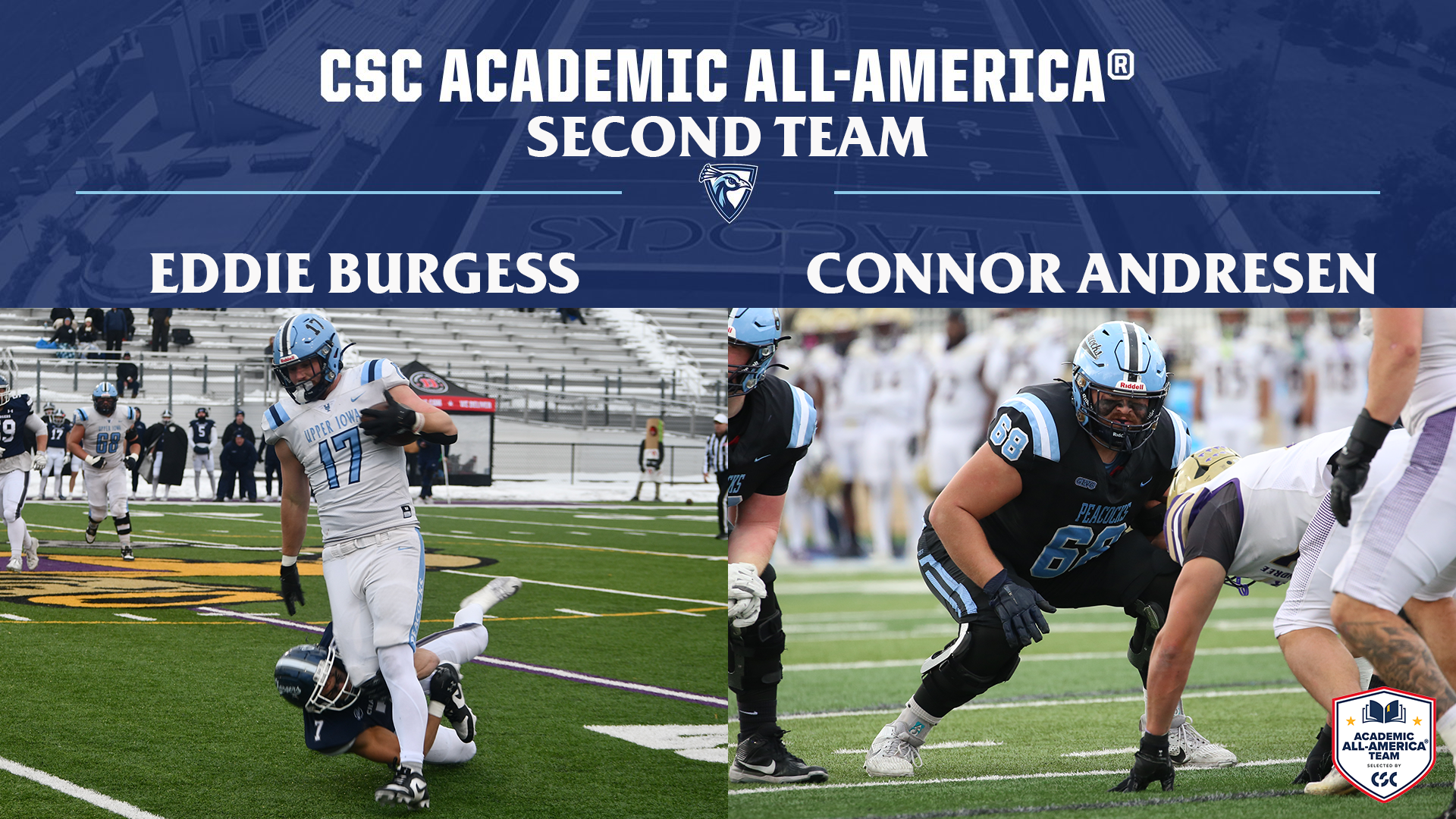 Football CSC Academic All-Americans 2026