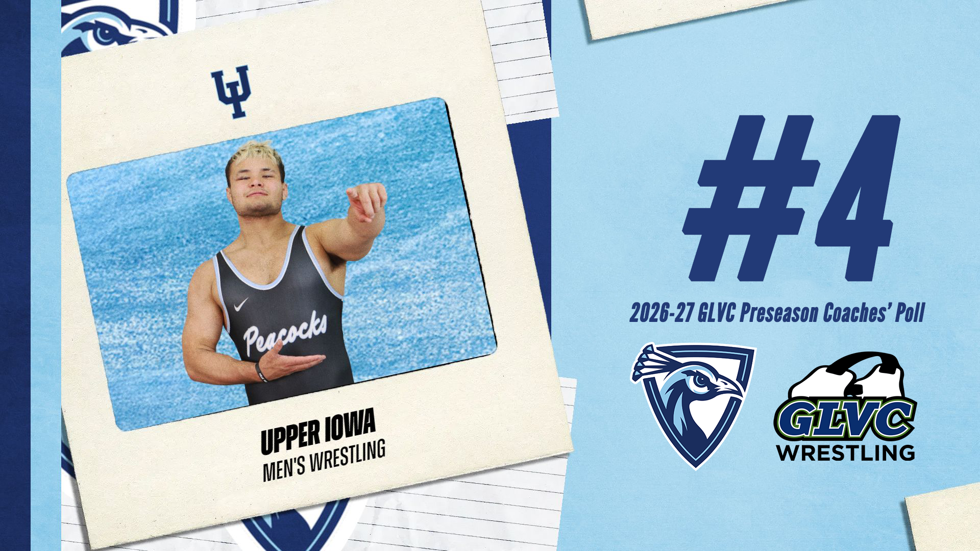 Men's Wrestling Preseason Poll Graphic 2026-27