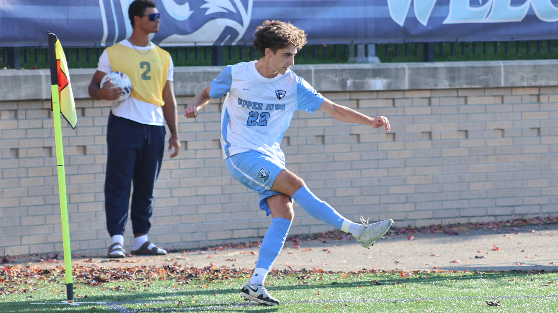 Timur Nagy taking corner kick vs Jamestown 2026