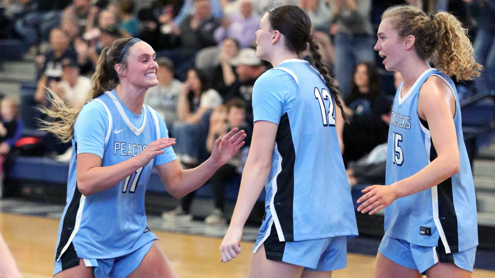 WBB Celebration Shot vs. Drury