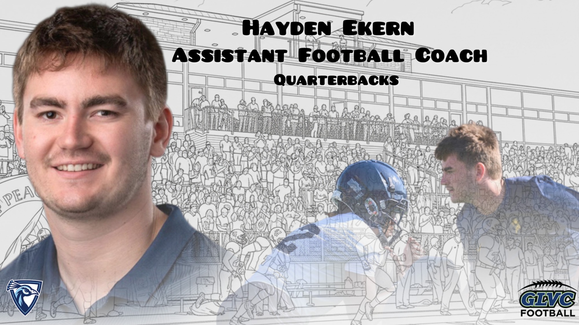 Hayden Ekern Assistant Coach Announcement Graphic