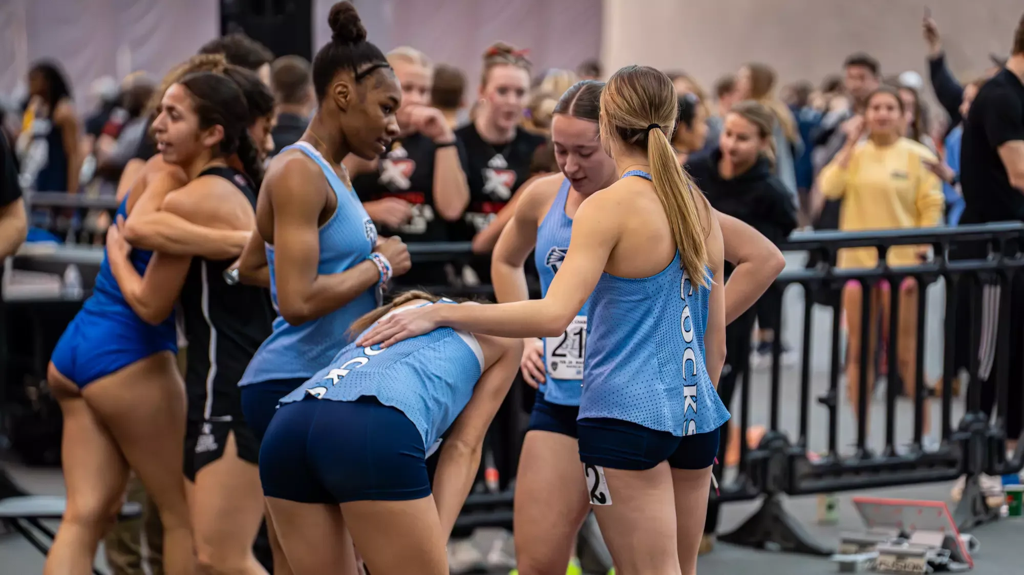 Women's Track and Field 4x400 team photo