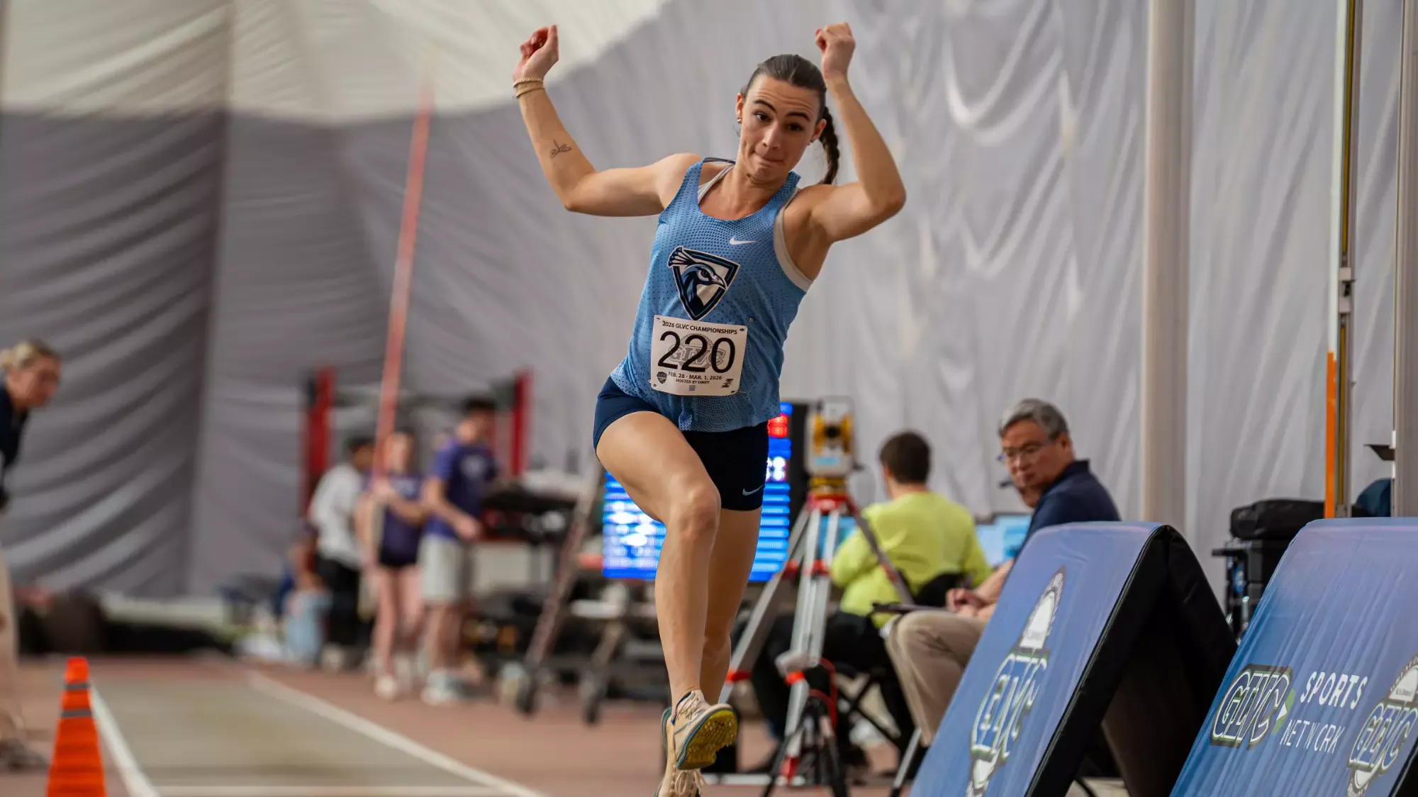 Haylie Hutchinson at GLVC Indoor Invite 2026