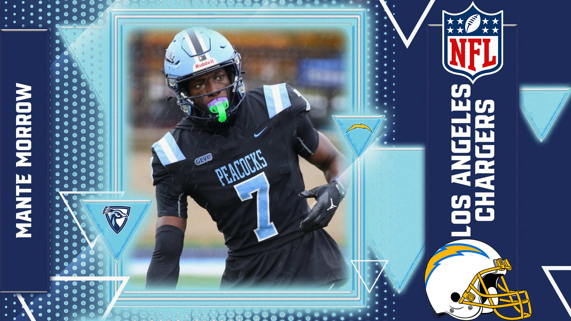 Mante Morrow Los Angeles Chargers Graphic