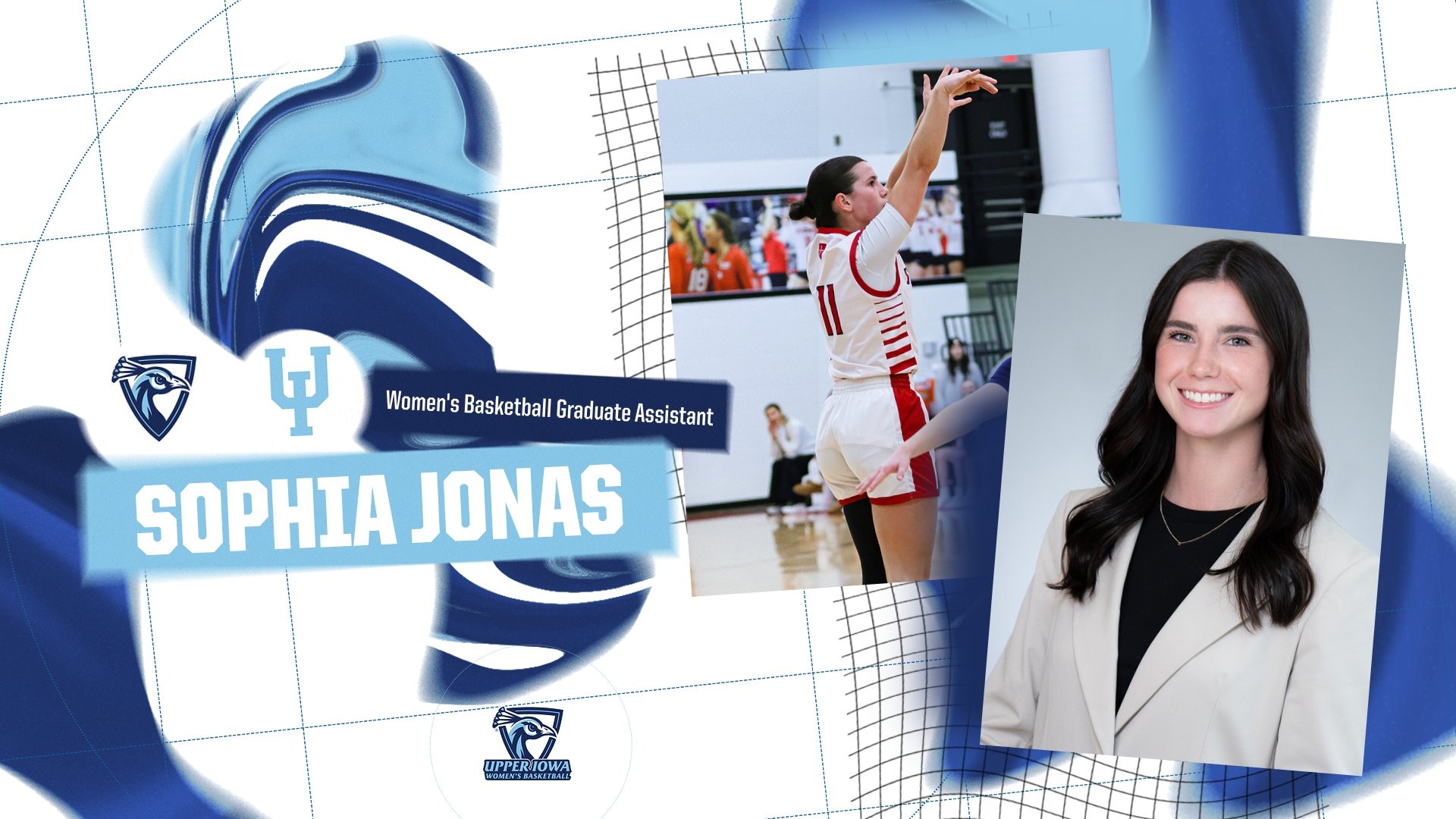 Sophia Jonas WBB GA Announcement Graphic