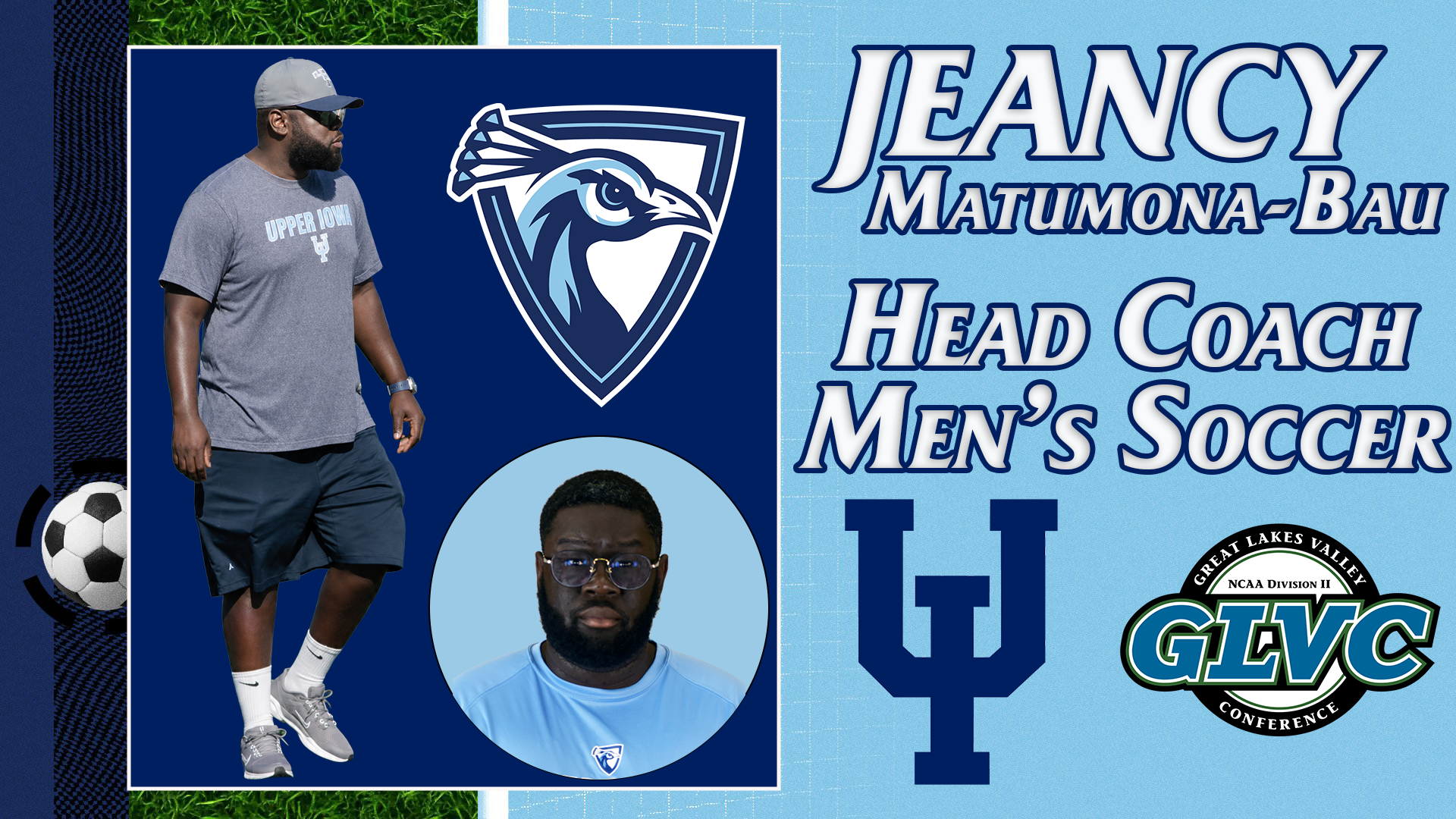 Jauncy Matumona-Bau Head Coach Release Graphic