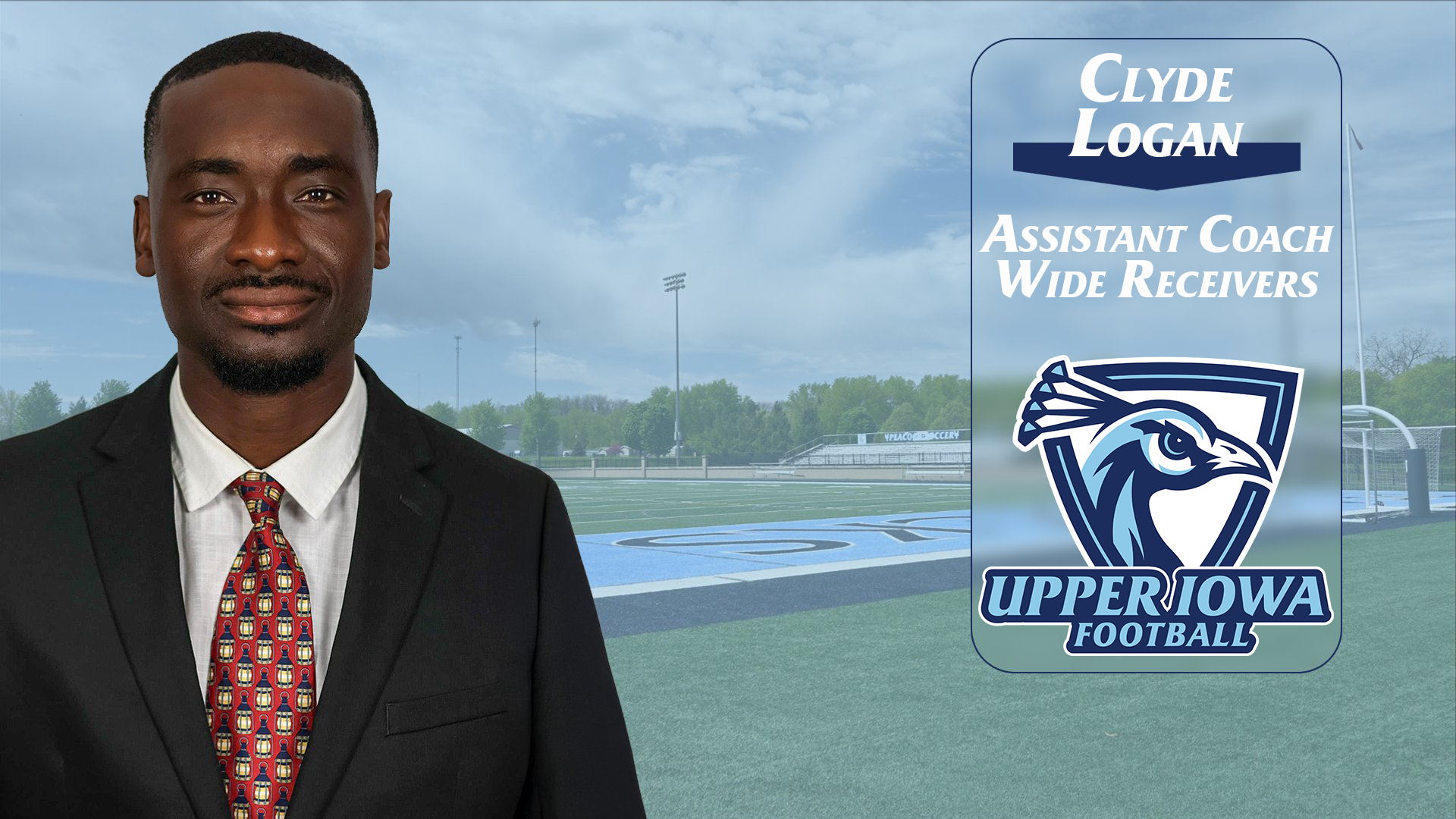 Clyde Logan Assistant Football Coach - Wide Receivers Graphic