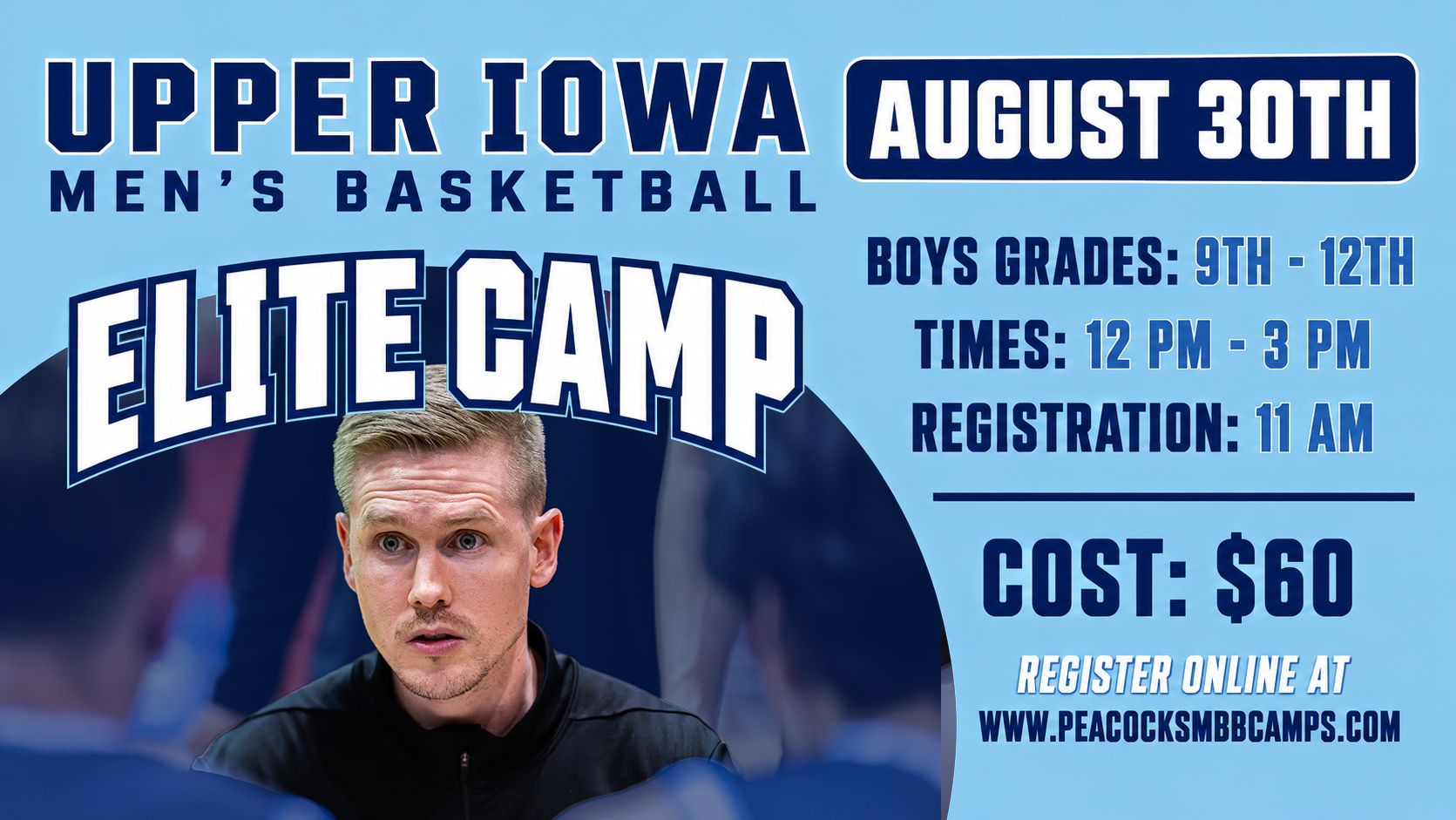 Men's Basketball Elite Camp Graphic 2026