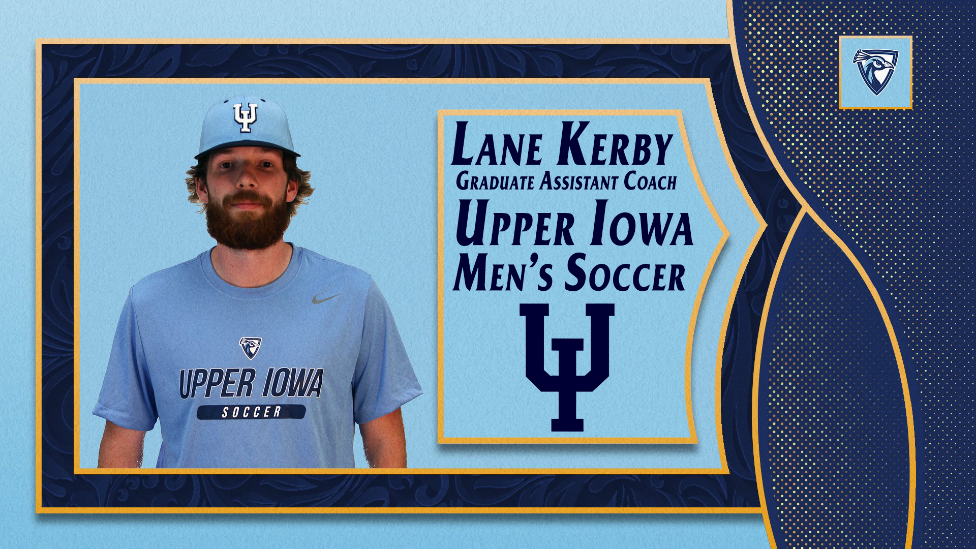 Lane Kerby Men's Soccer Graduate Assistant Coach Graphic 2026