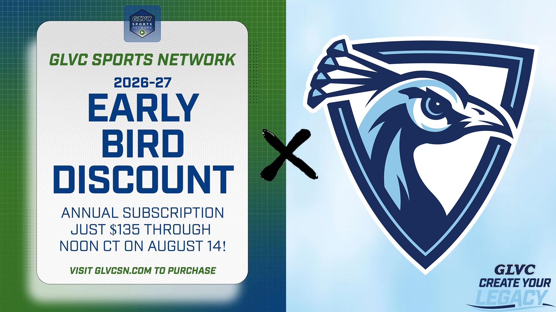 GLVCSN and Upper Iowa Pricing Graphic 2026-27