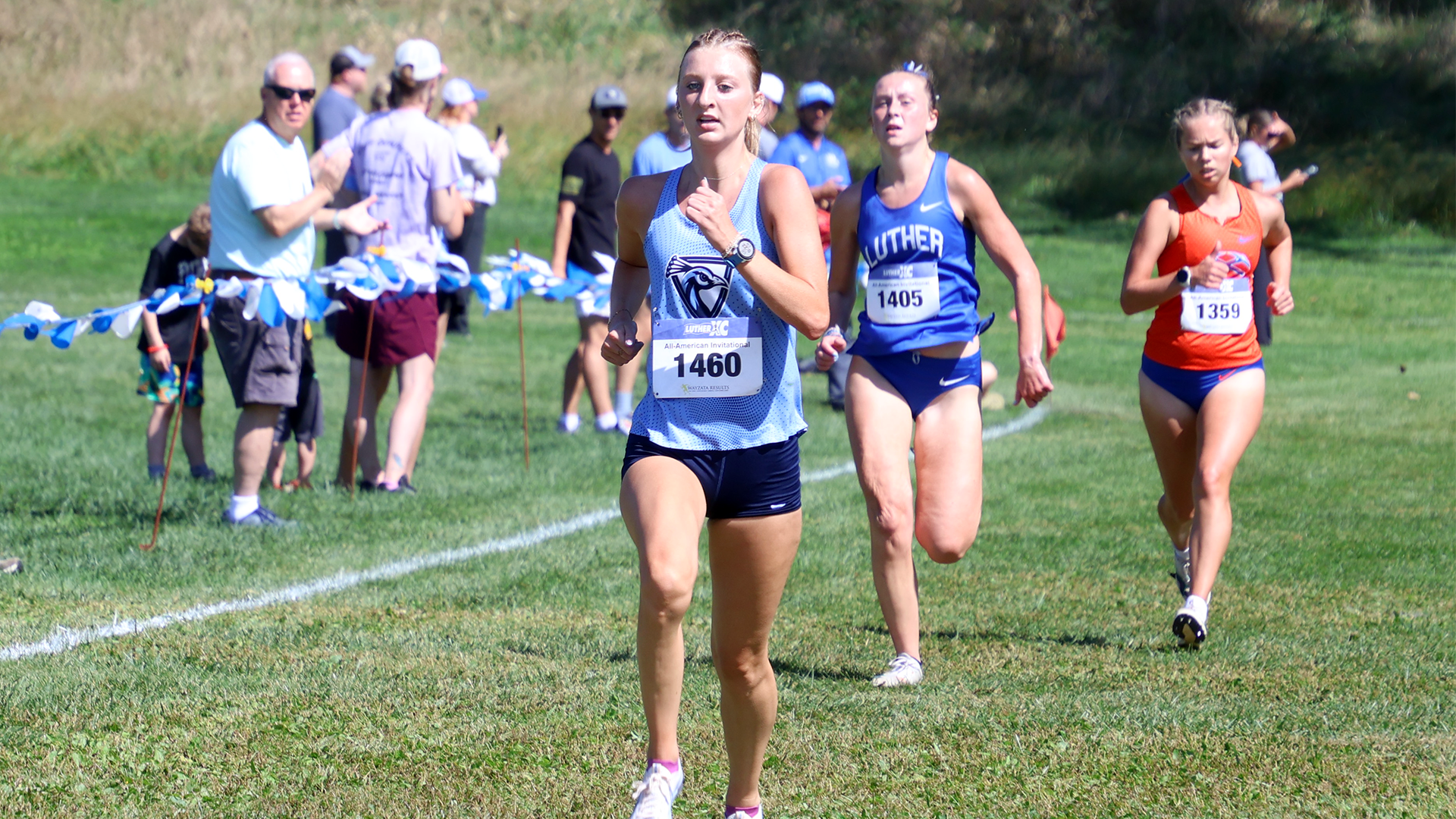 Katie Kraft Running at Luther All-American Invitational 9/12/26