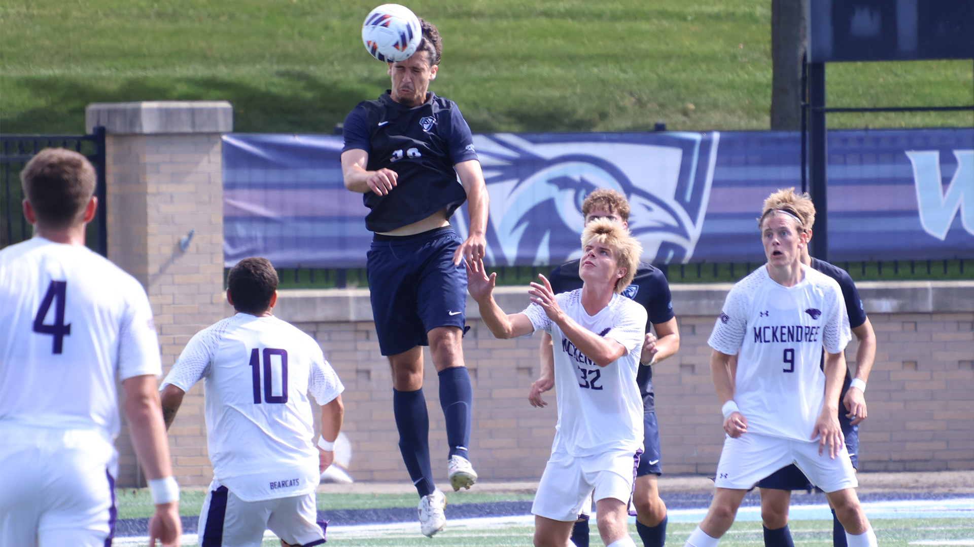 Rayan Lafon Header vs McKendree 2026