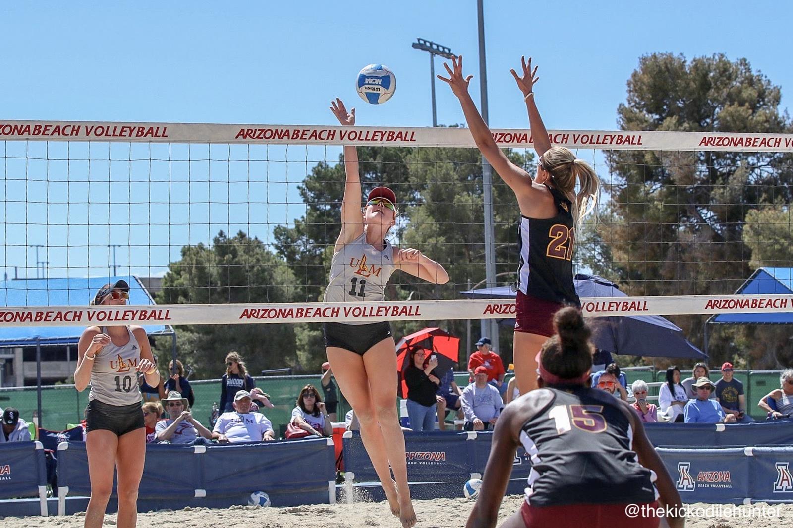Grace Convey Beach Volleyball University of Louisiana Monroe Athletics