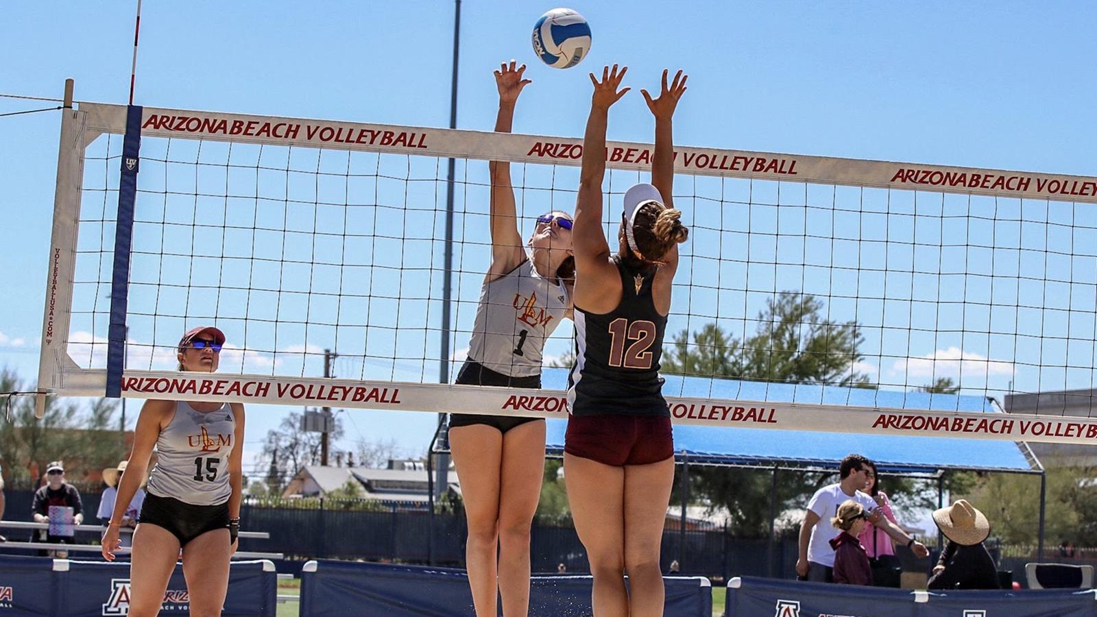 Audrey Brooks Beach Volleyball University of Louisiana Monroe Athletics