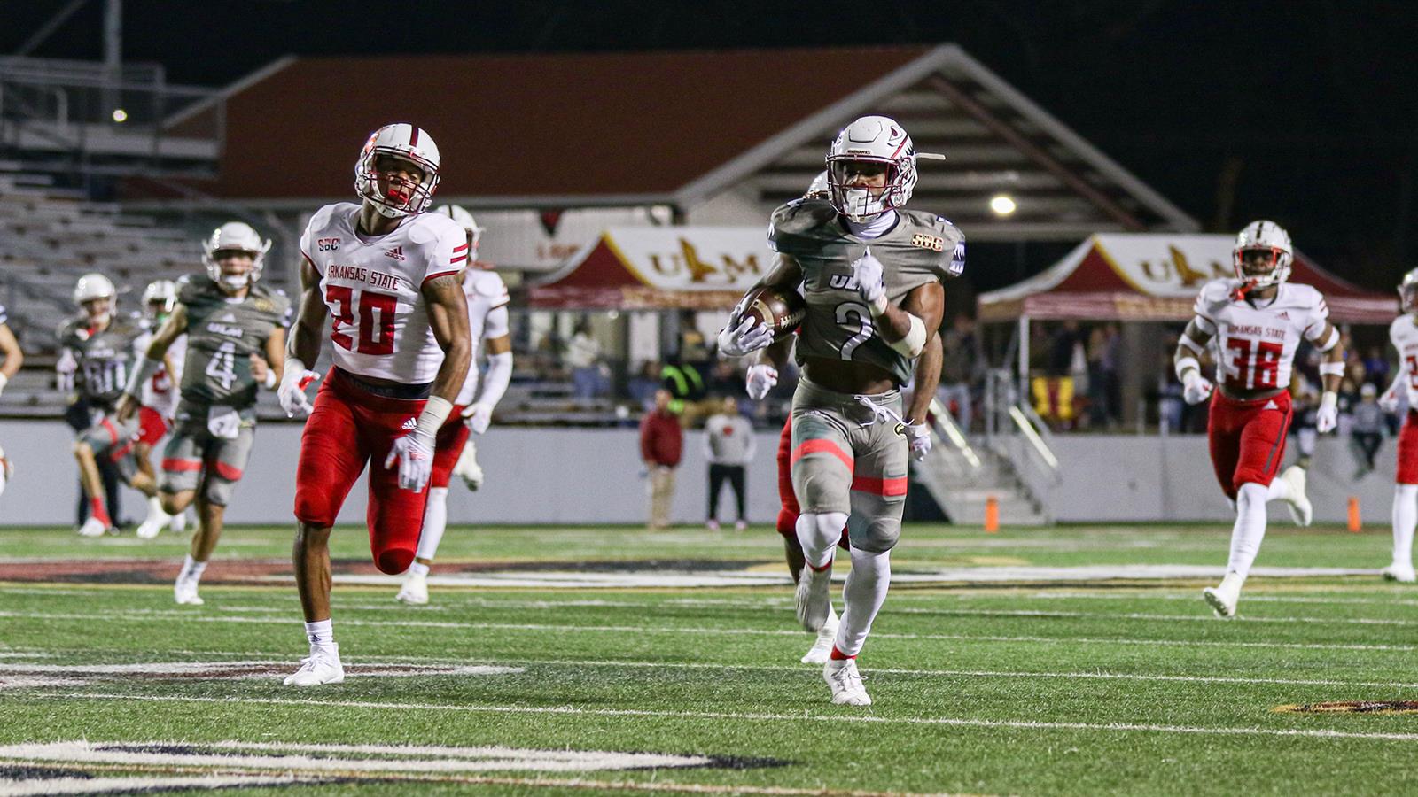 ULM Starts Slow, Stumbles Late in 2724 Loss to Arkansas State University of Louisiana Monroe