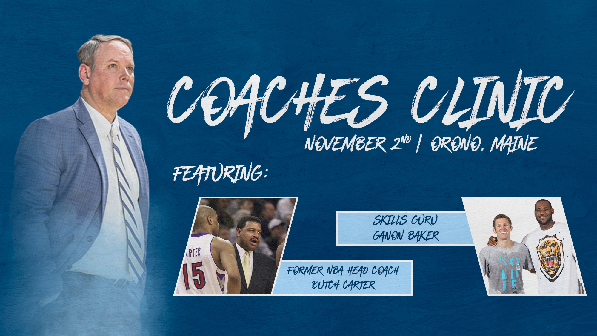 Maine Basketball announces Coaches Clinic on November 2nd University
