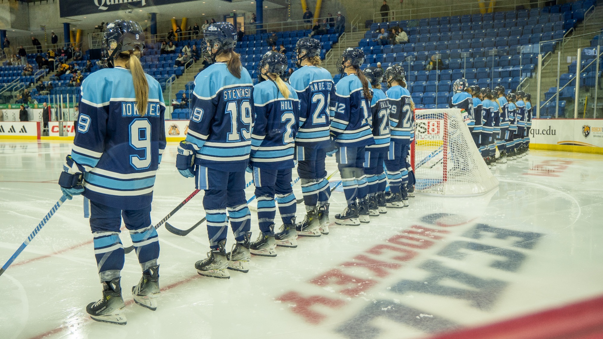 Women's Ice Hockey Dominates Stonehill in Weekend Sweep University of Maine Athletics