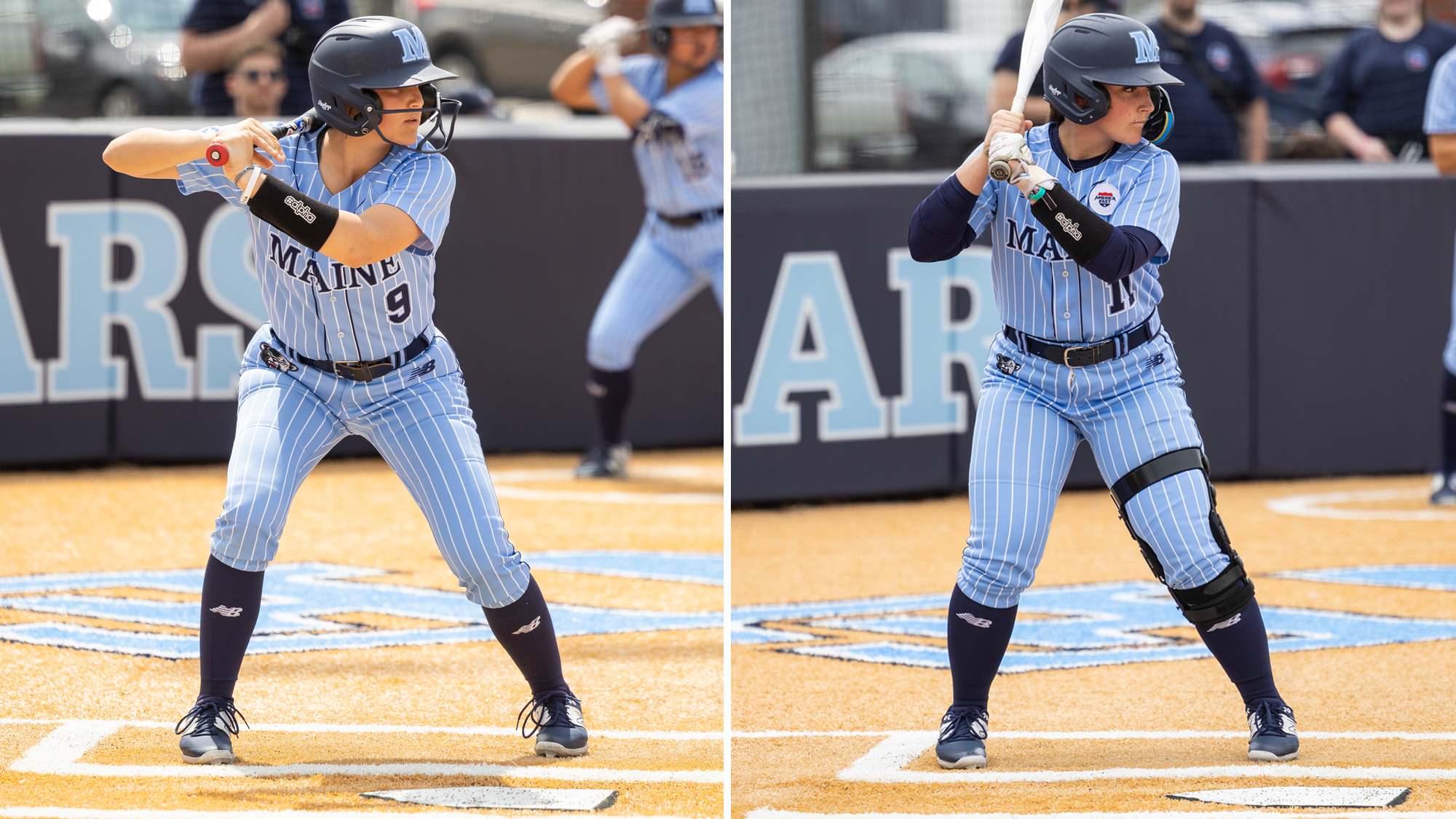 Split images of Francesca Guerrera (Left) and Bailey Snowberger (right)