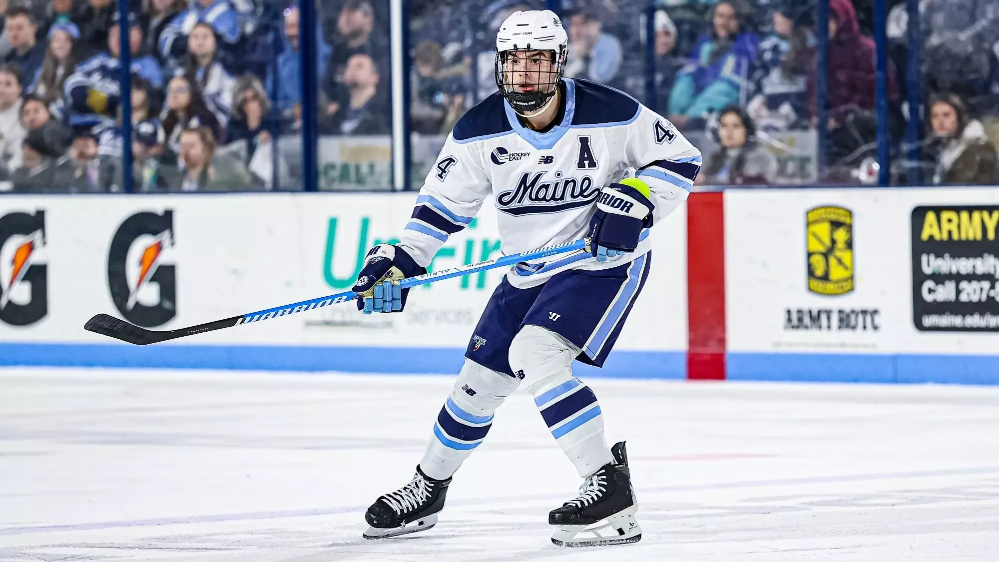 Frank Djurasevic on the blue line.