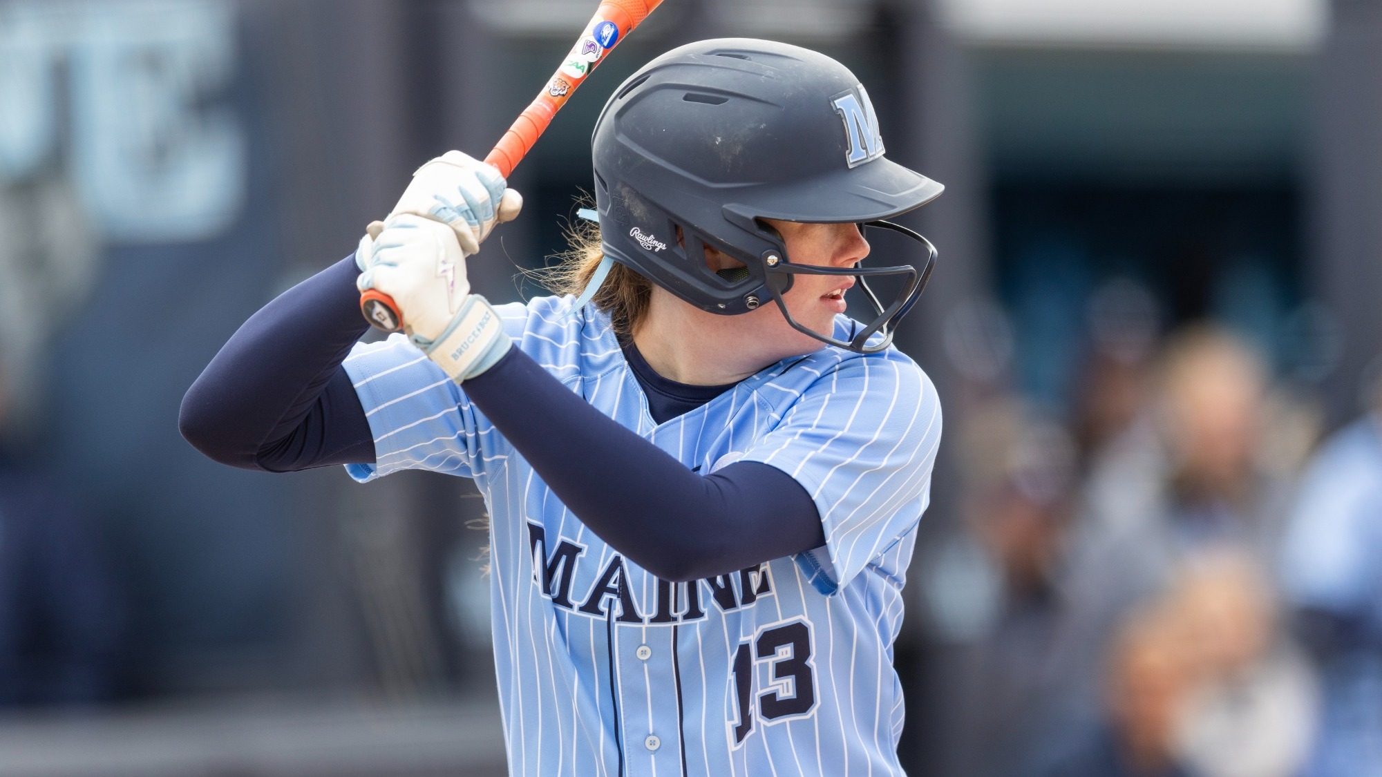  Kaelyn Larkin at bat.