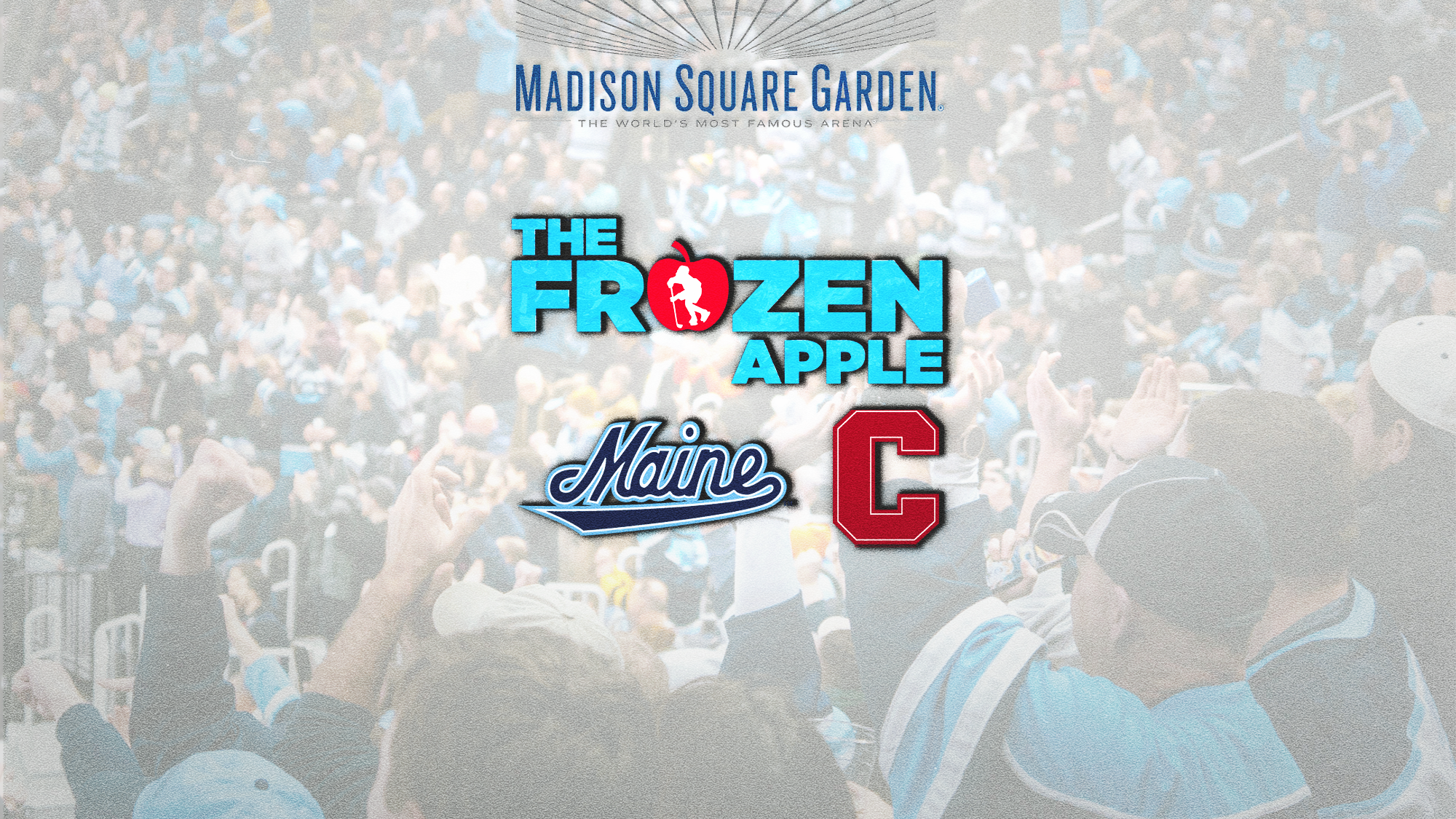 MSG graphic featuring Maine and Cornell logos.