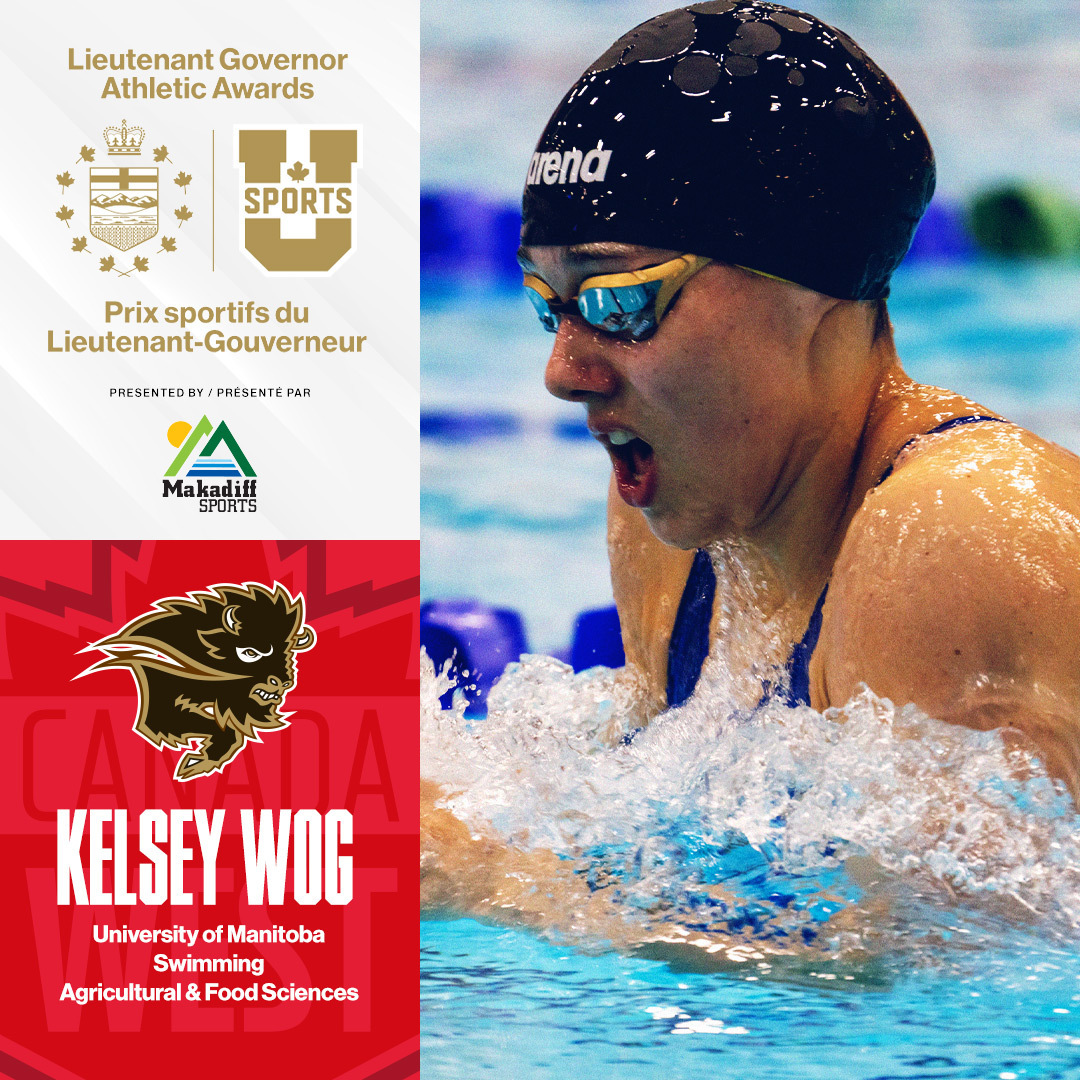 Kelsey Wog Lieutenant Governor Athletic Award Nominee