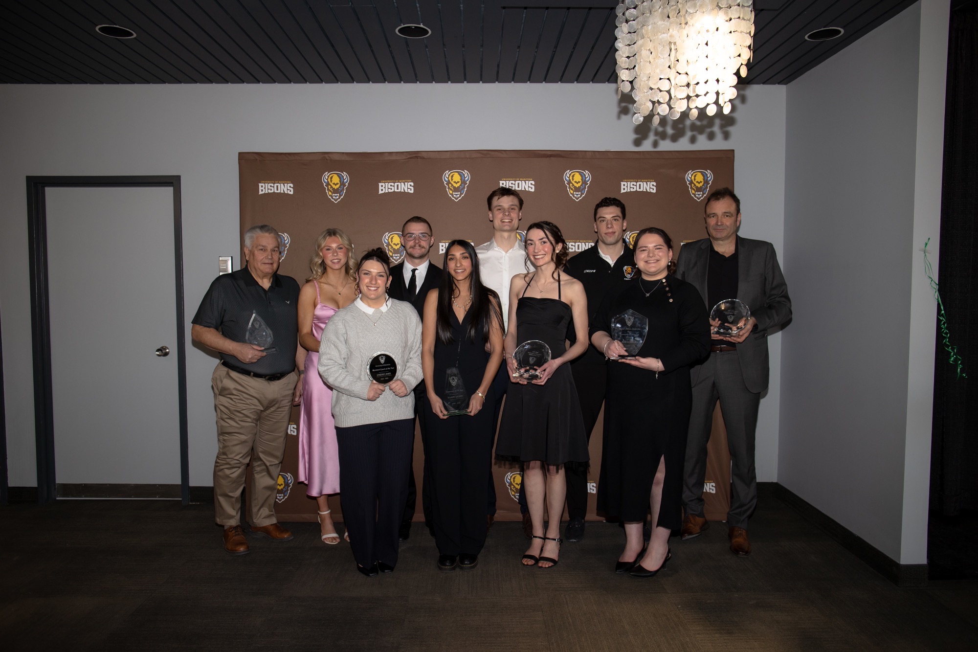 Brown and Gold major award winners