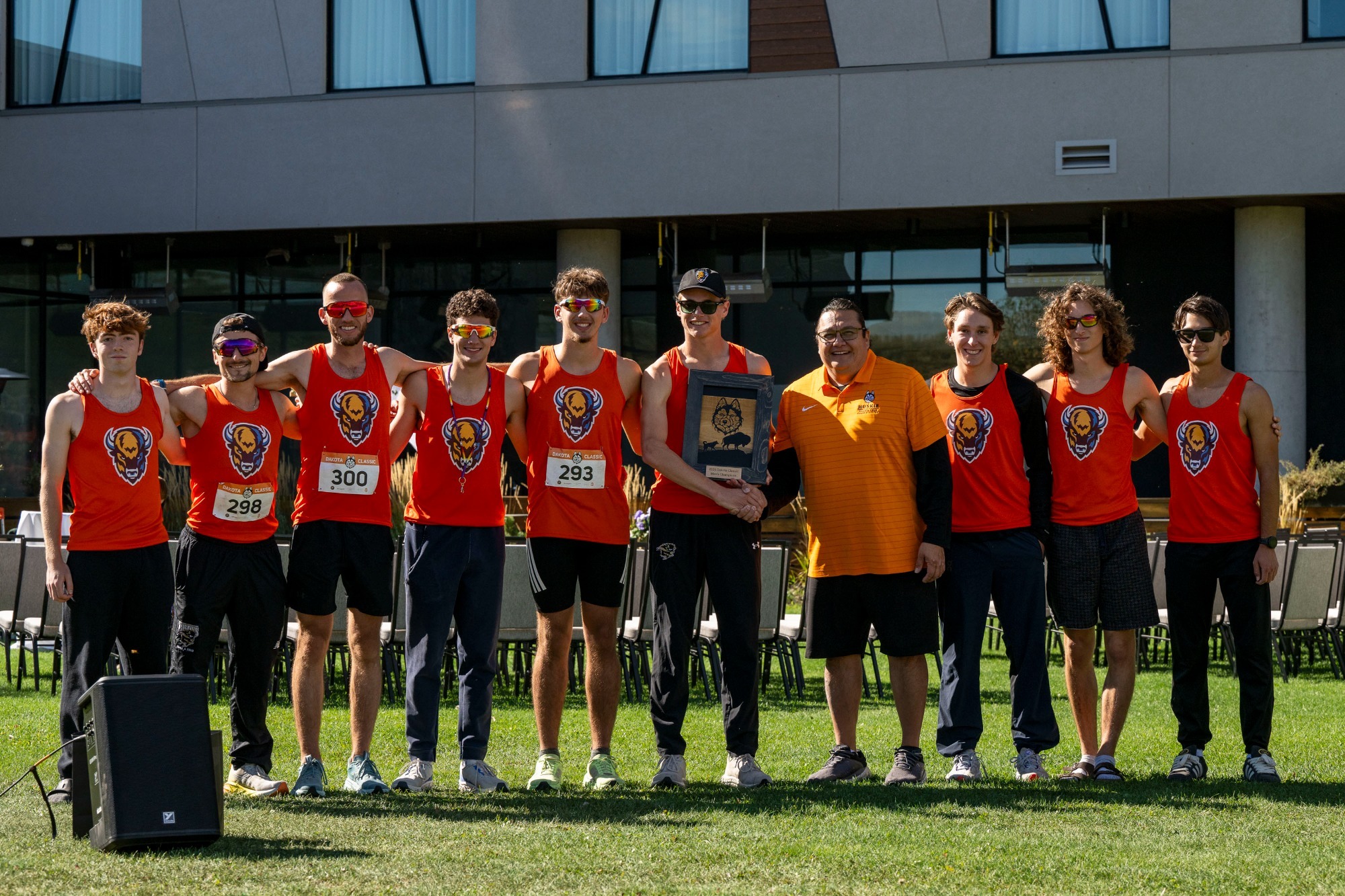 XC men's team victory