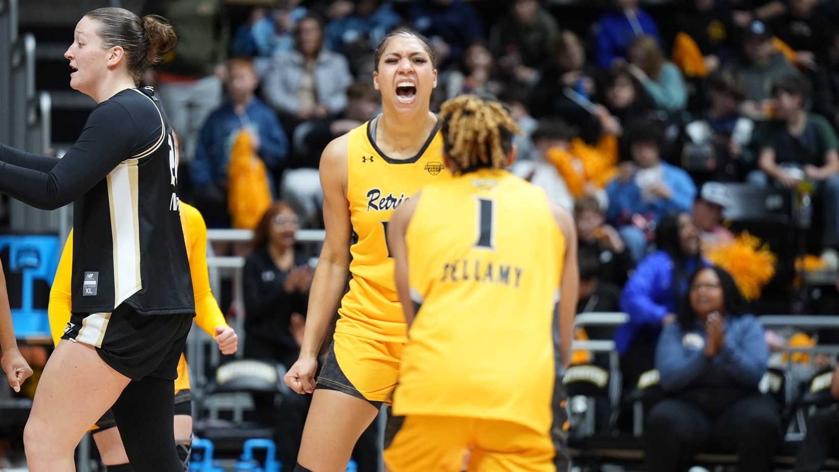 Alaina Williams Celebration vs. Bryant