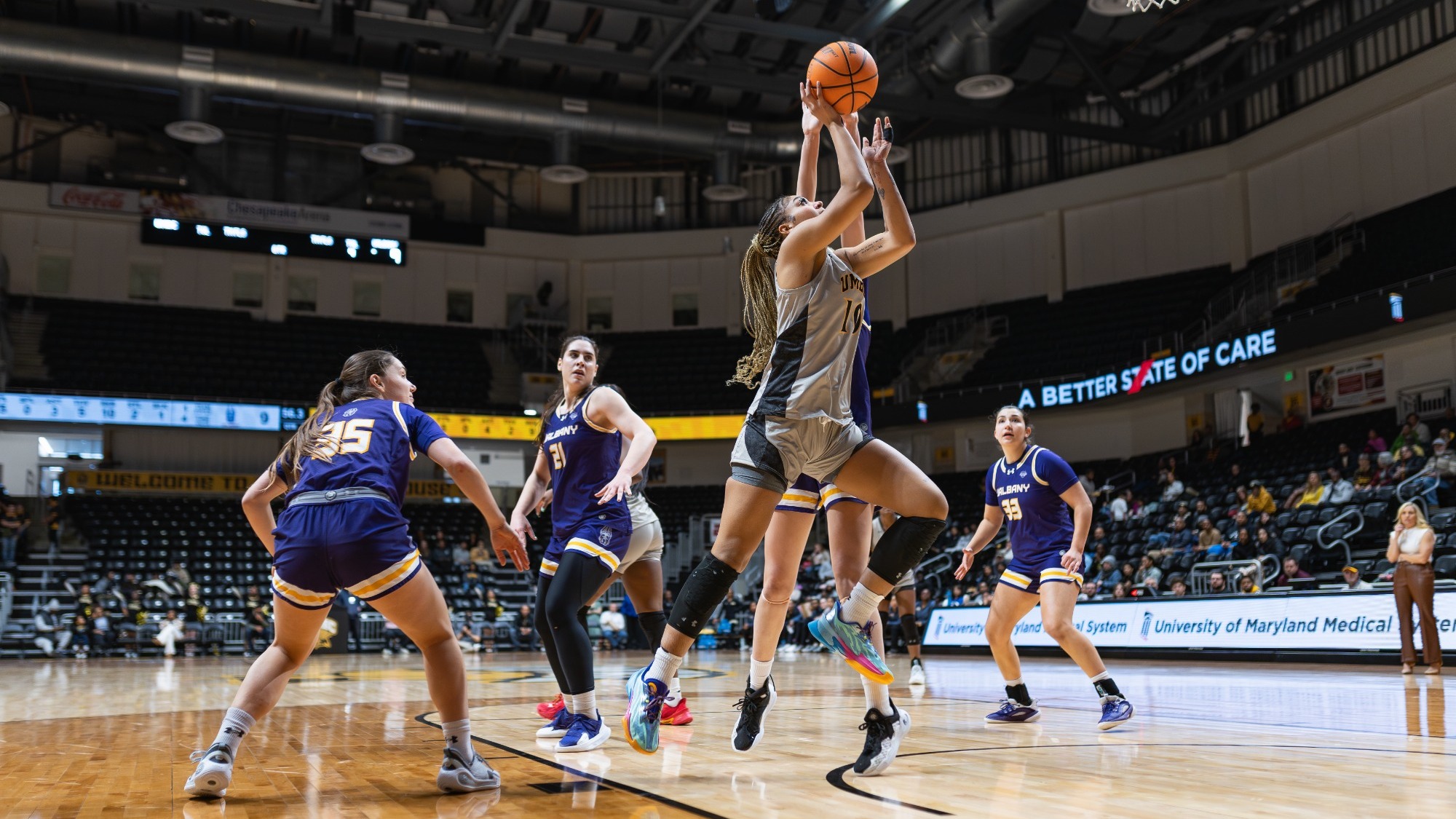 Alaina Williams Layup vs. UAlbany