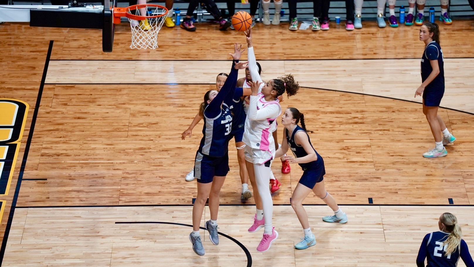 Delaney Yarborough gets the bucket vs. New Hampshire