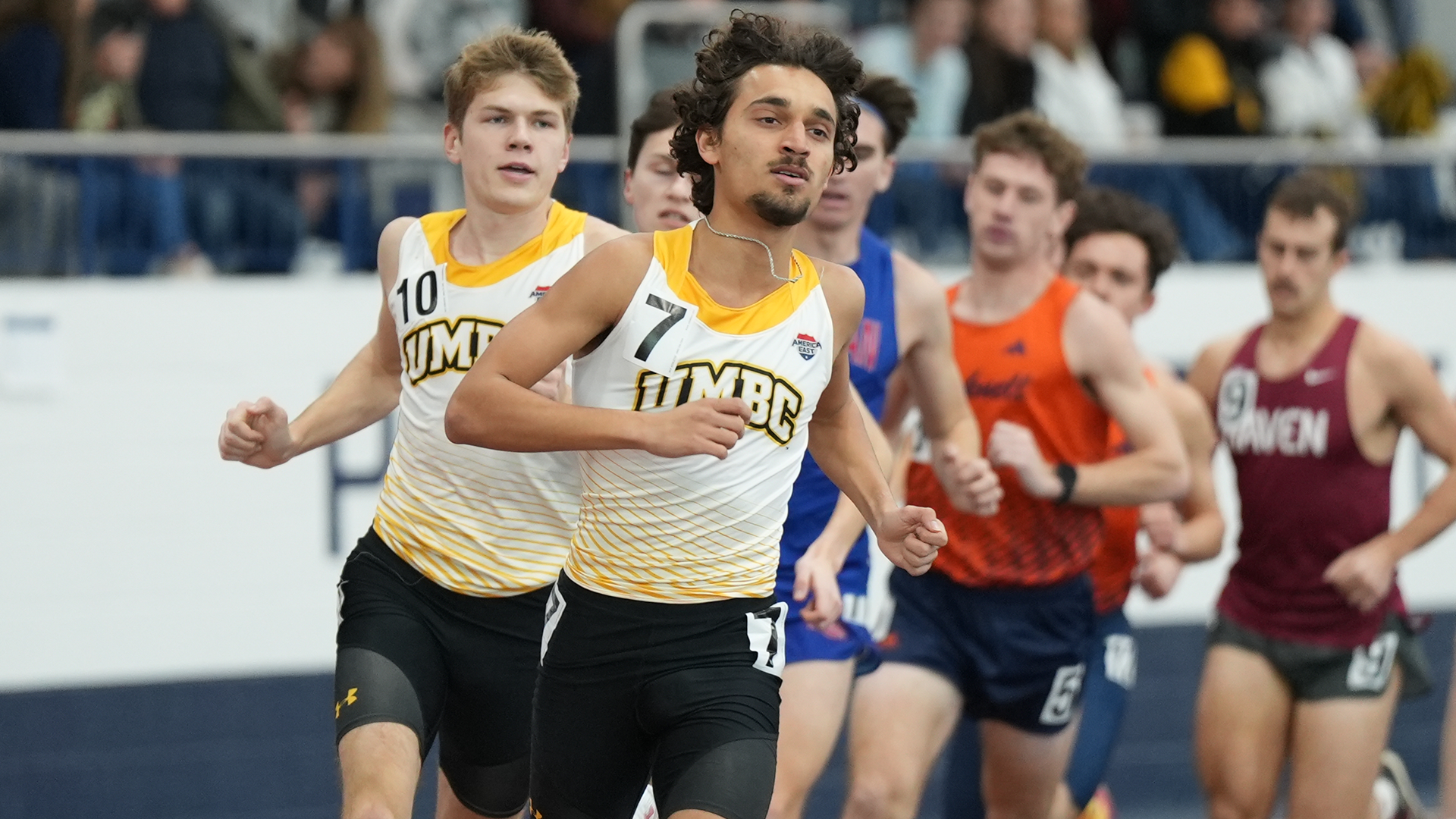 Kieran White runs at Penn State
