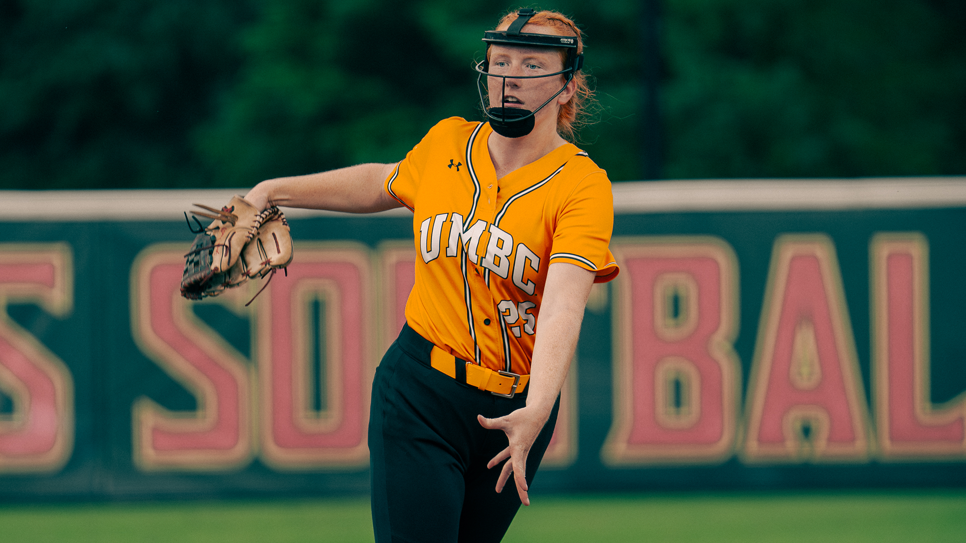 Jayda Koontz pitches at Maryland