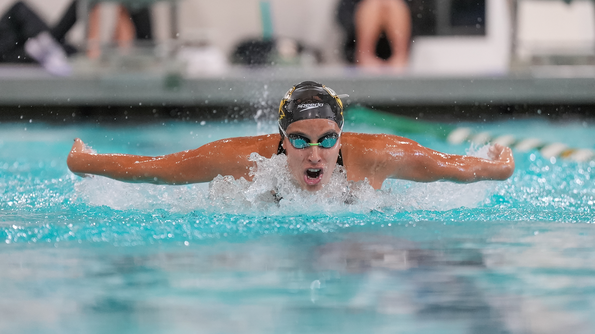 Alice Marini Swims at Loyola