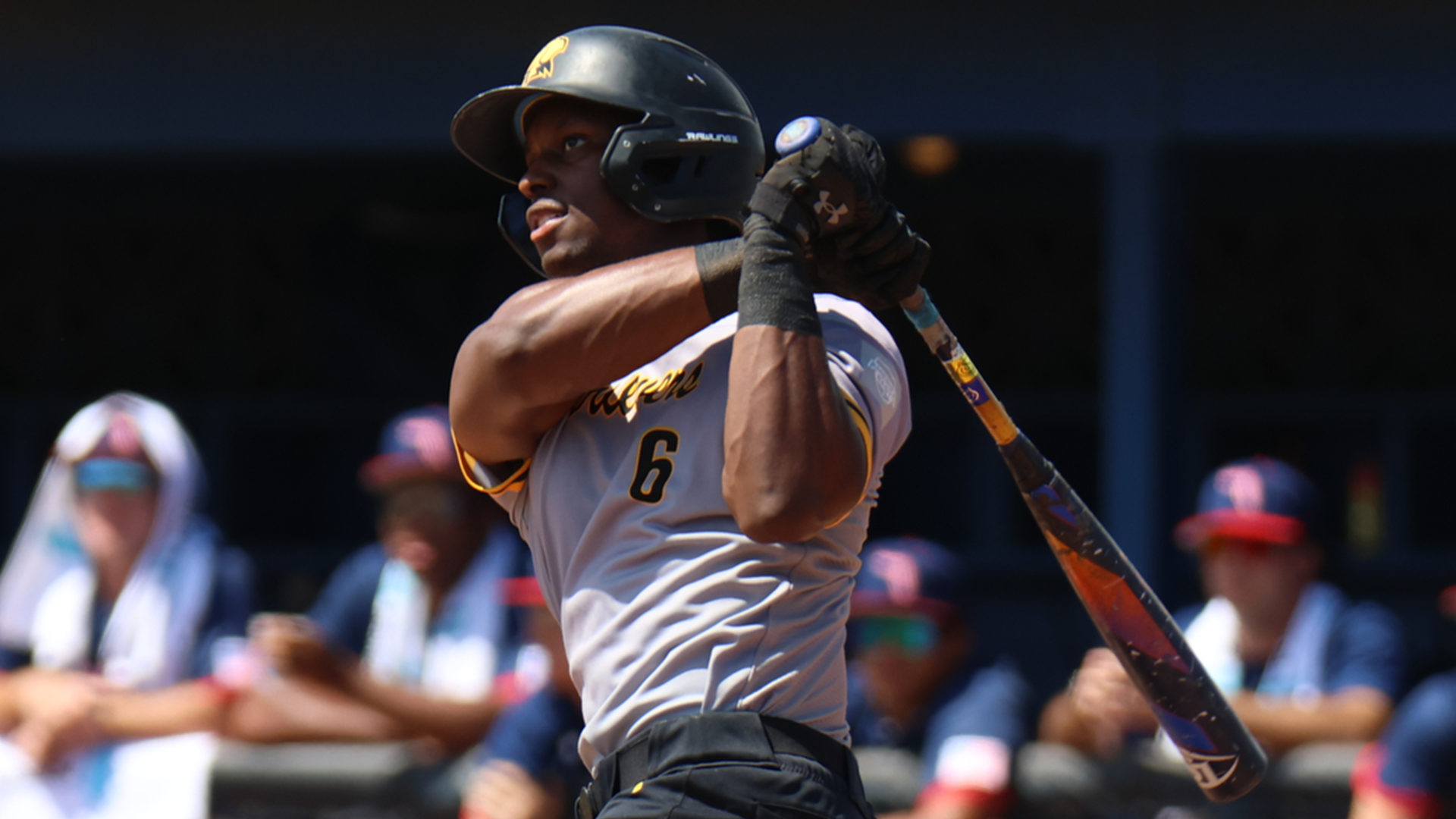 Ehi Okoji gets a hit at FAU