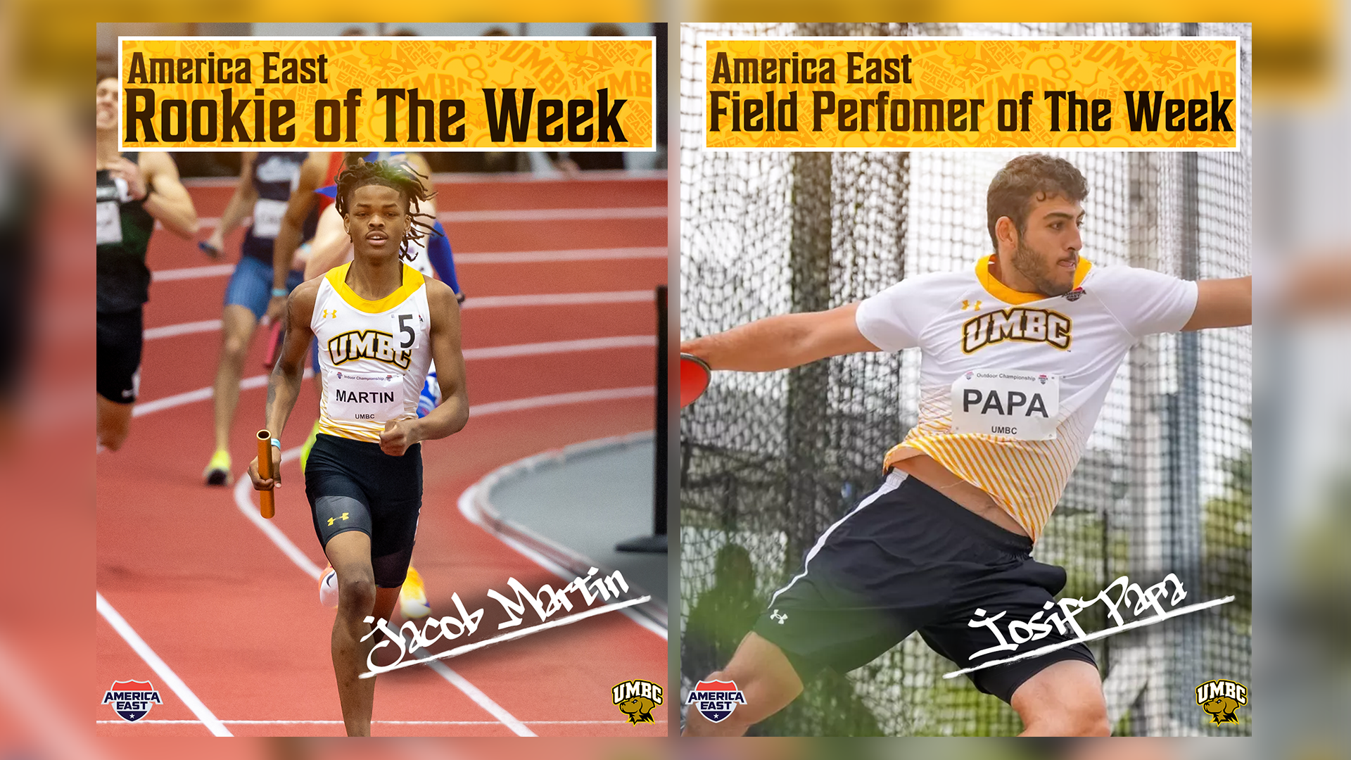 Jacob Martin and Iosif Papa won AE Weekly Awards