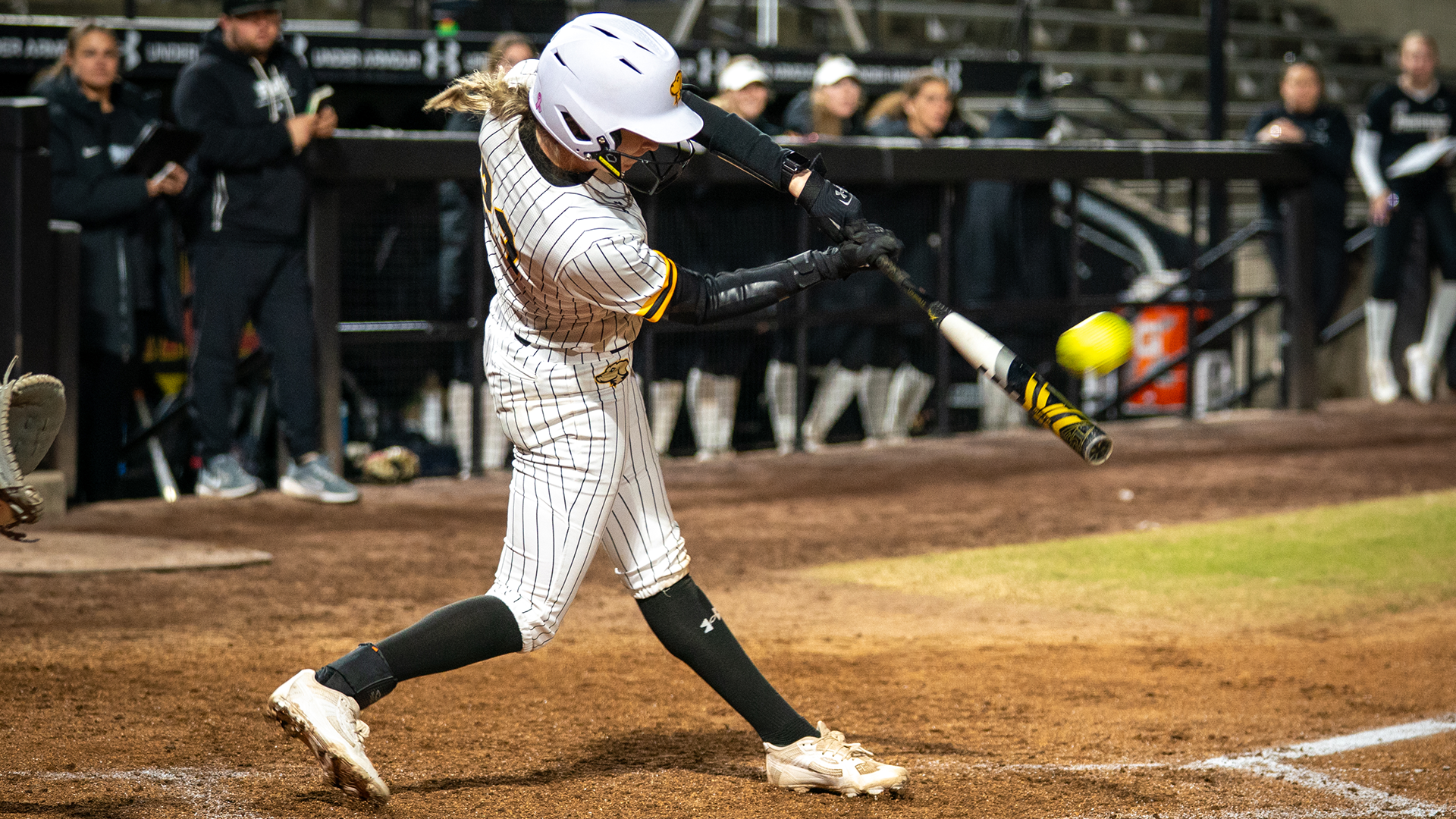 Abbie Frisvold hits at Maryland