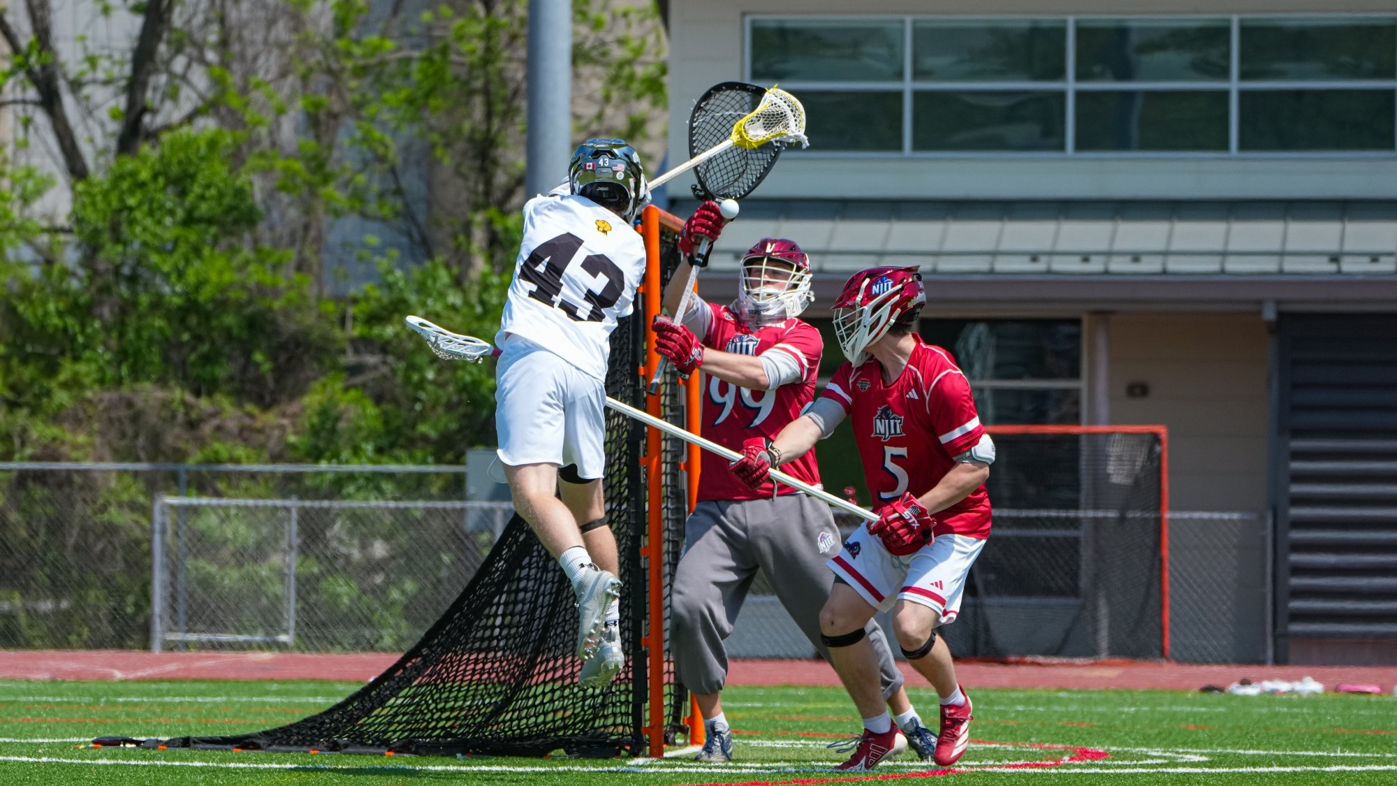 Xander Maxwell Takes Flight vs. NJIT